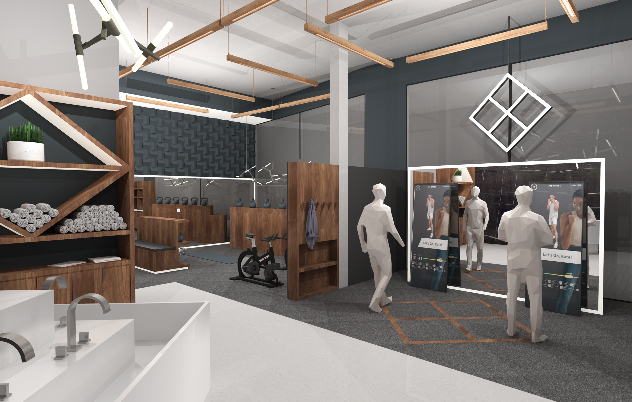 WORKOUT AREA PERSPECTIVE