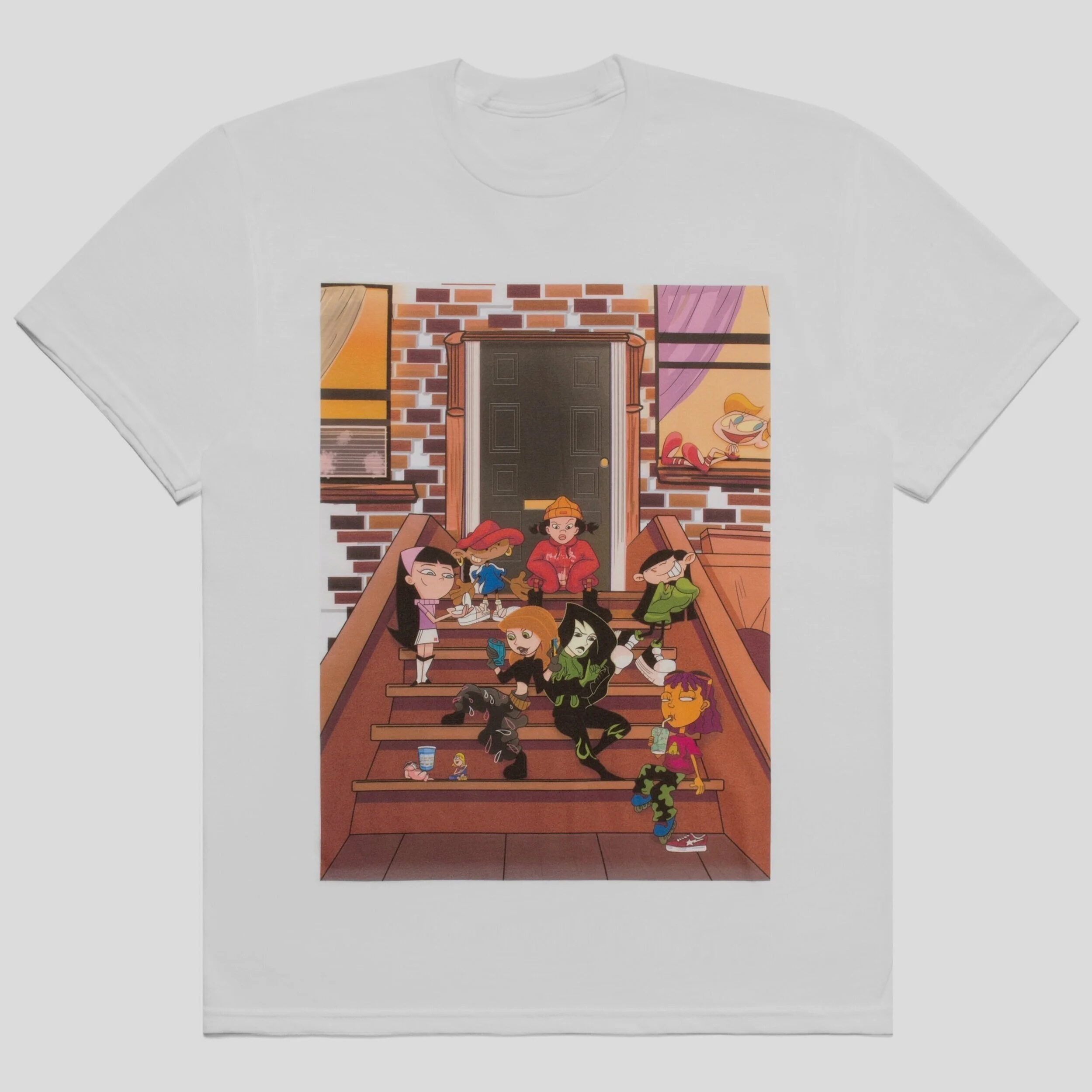90s Graphic Tee White