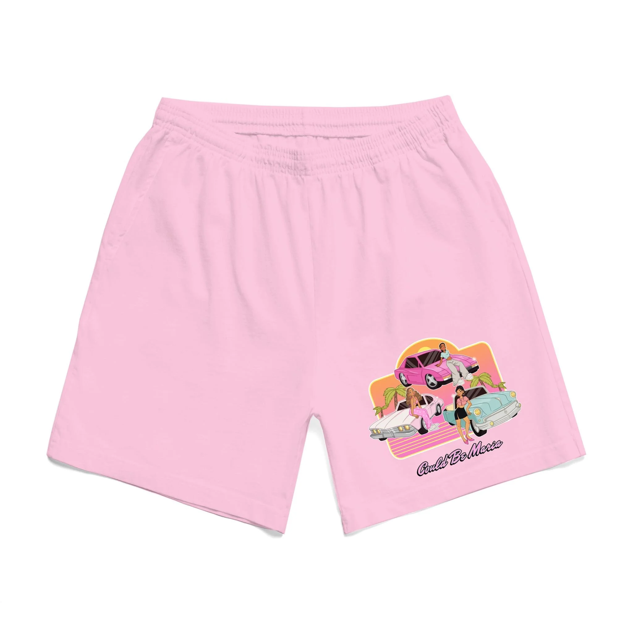 "CBM Auto" Shorts (Pink)