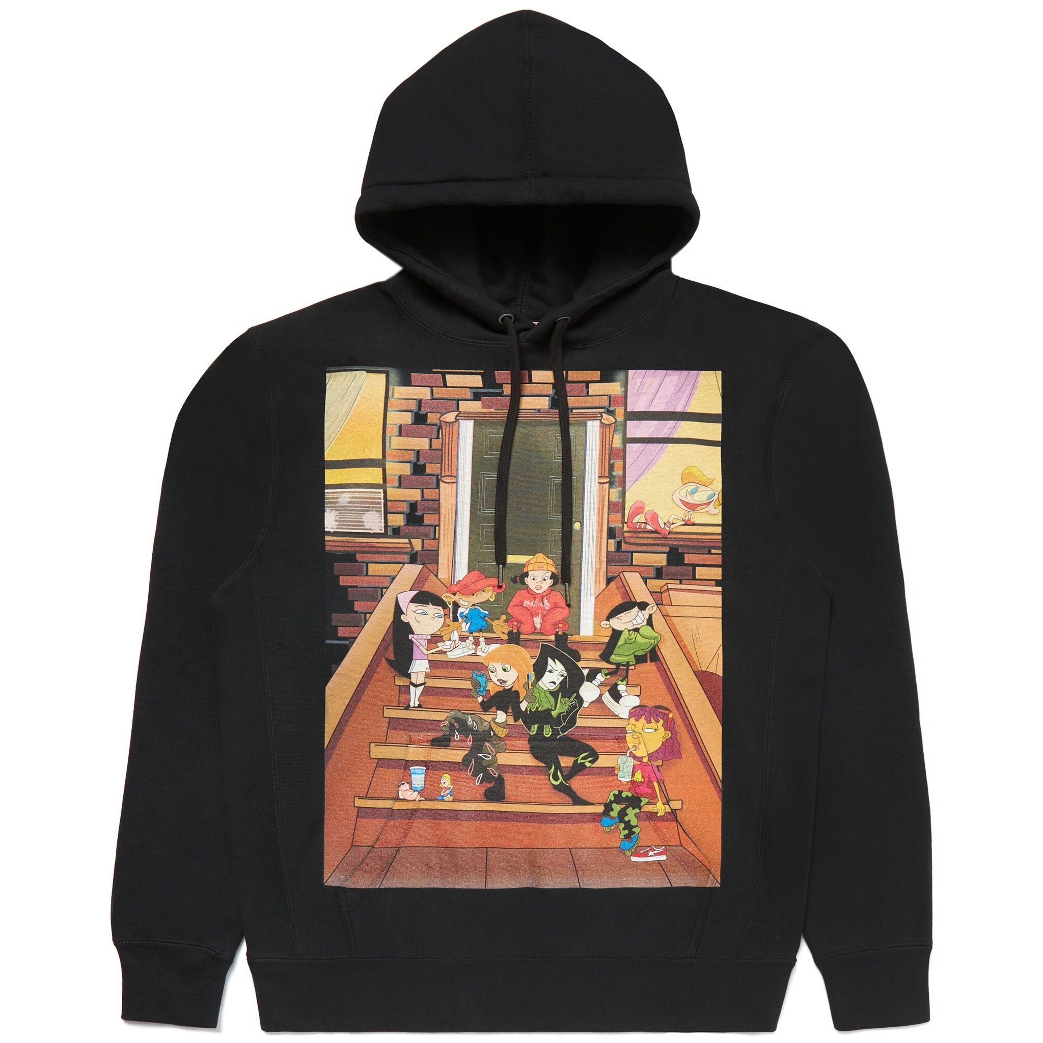90s Graphic Hoodie (black)