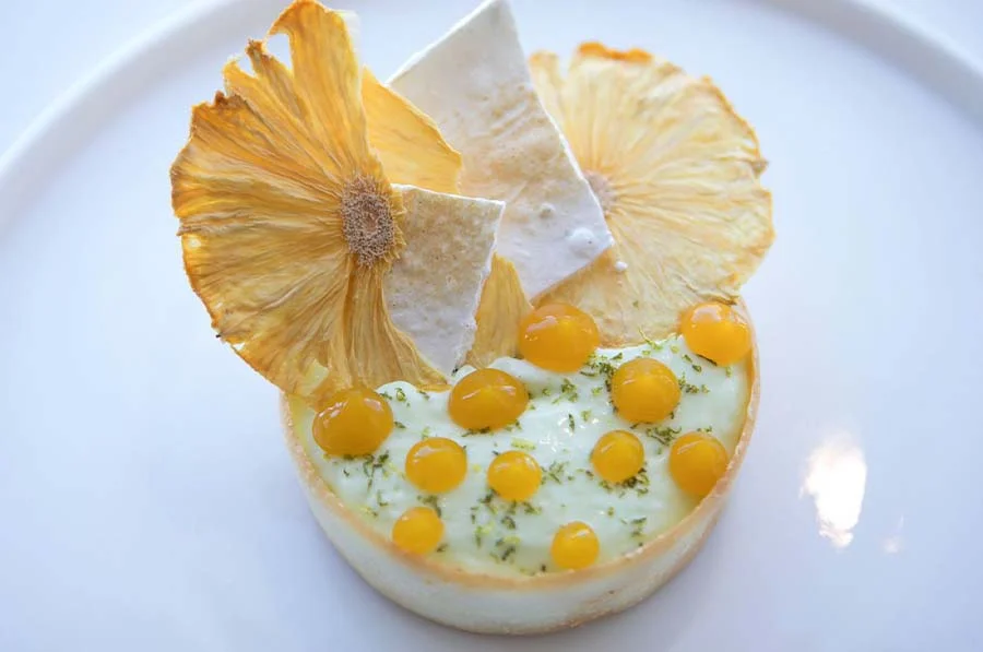 Meringue fruits de la passion