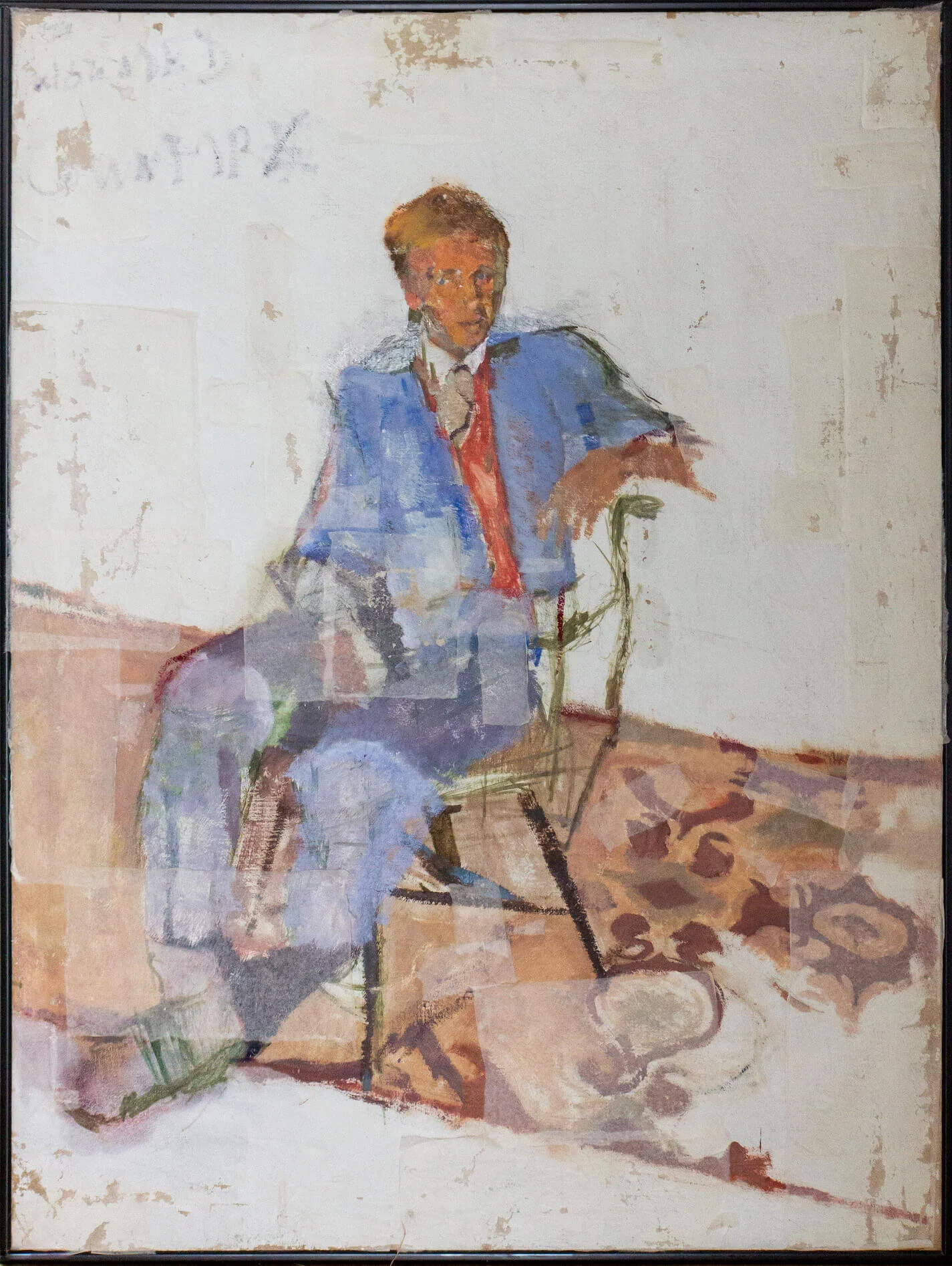 05.21 Portrait of a seated man