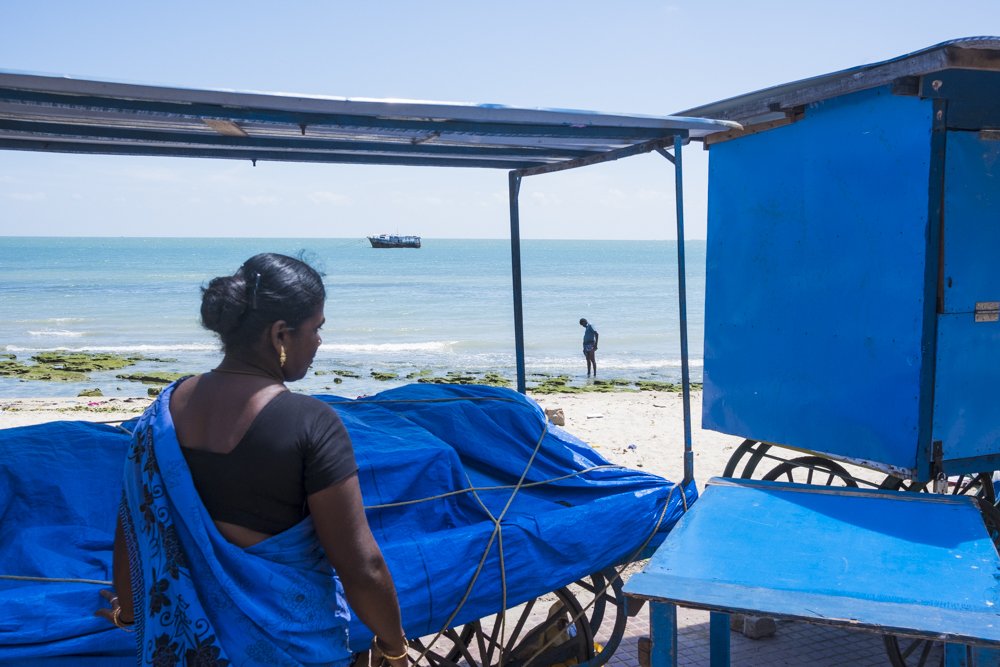 Les bleus infinis de la côte de Rameswaram