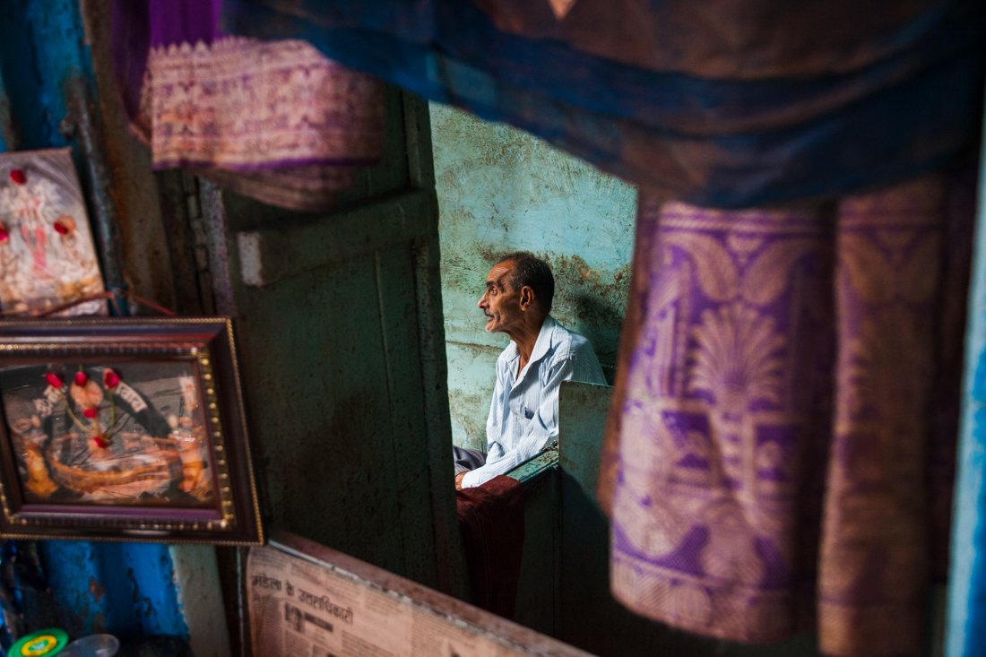 Print - Chandni Chowk Market - India