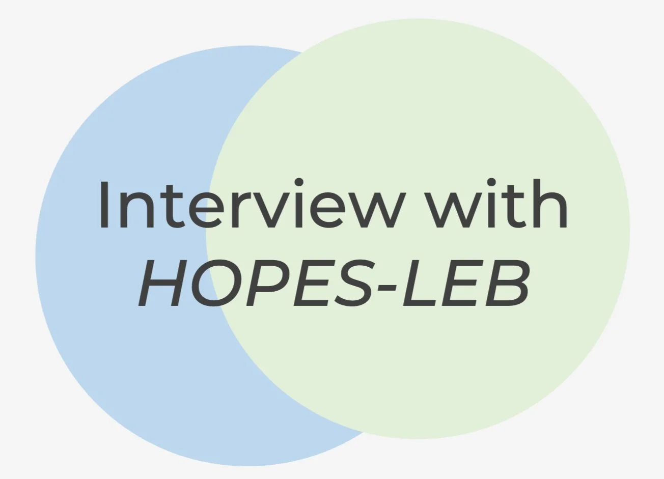 Atlas English Interview with HOPES LEB