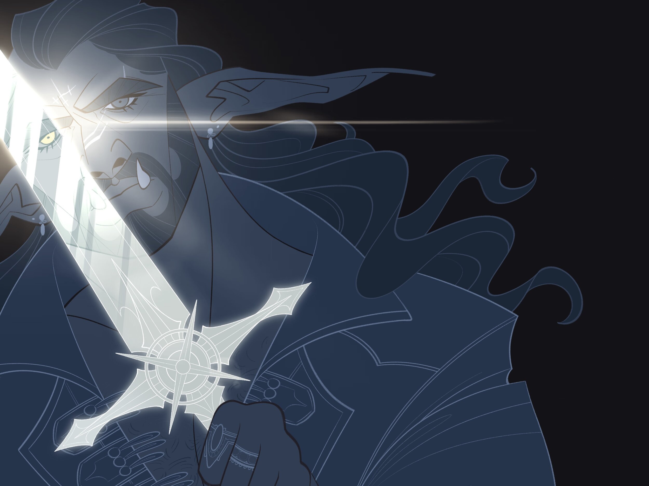 The Blade, A Mirror