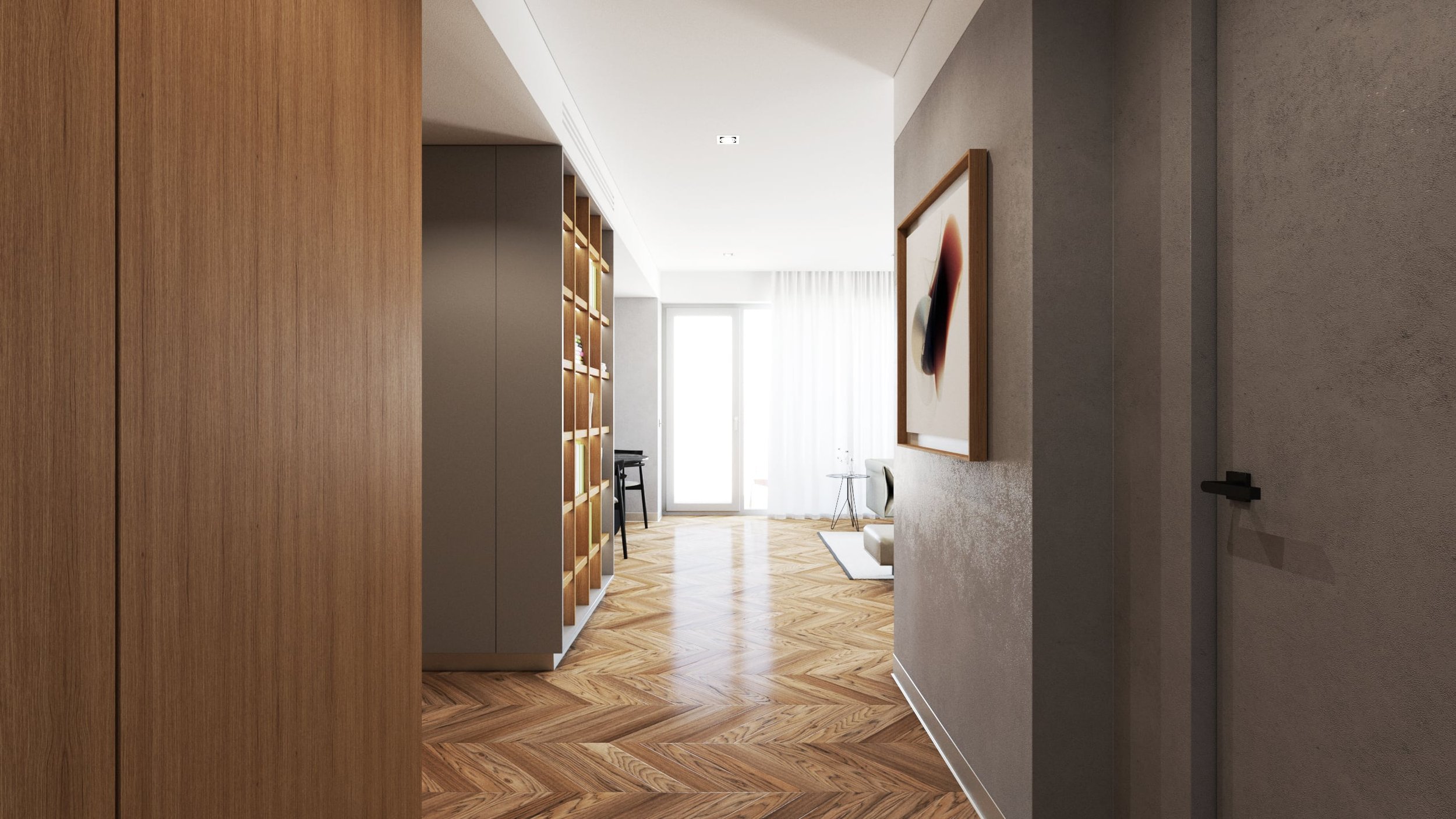 Breaking-Clouds_STM Apartment_Architectural-Rendering_02 Hallway.jpg