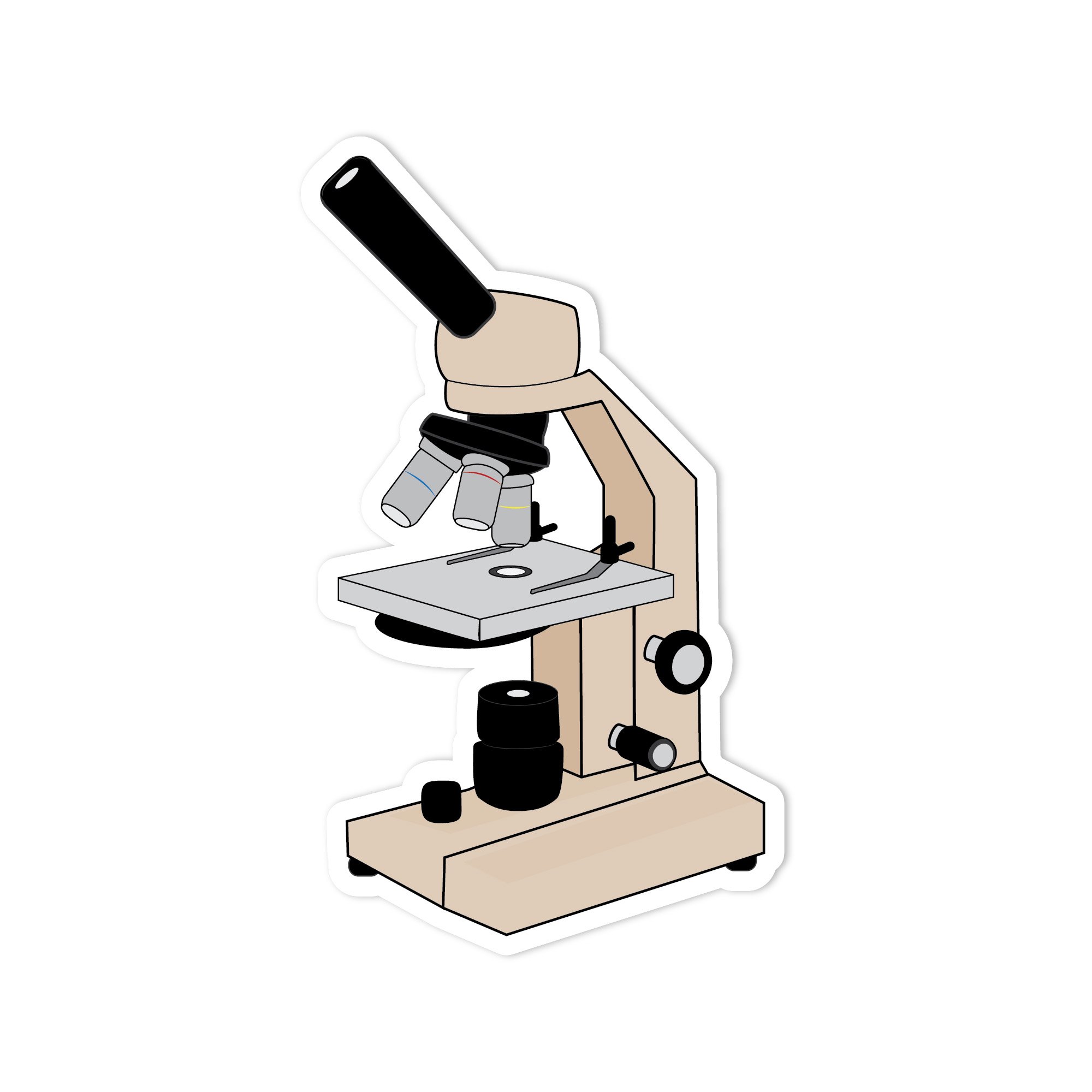Microscope Sticker