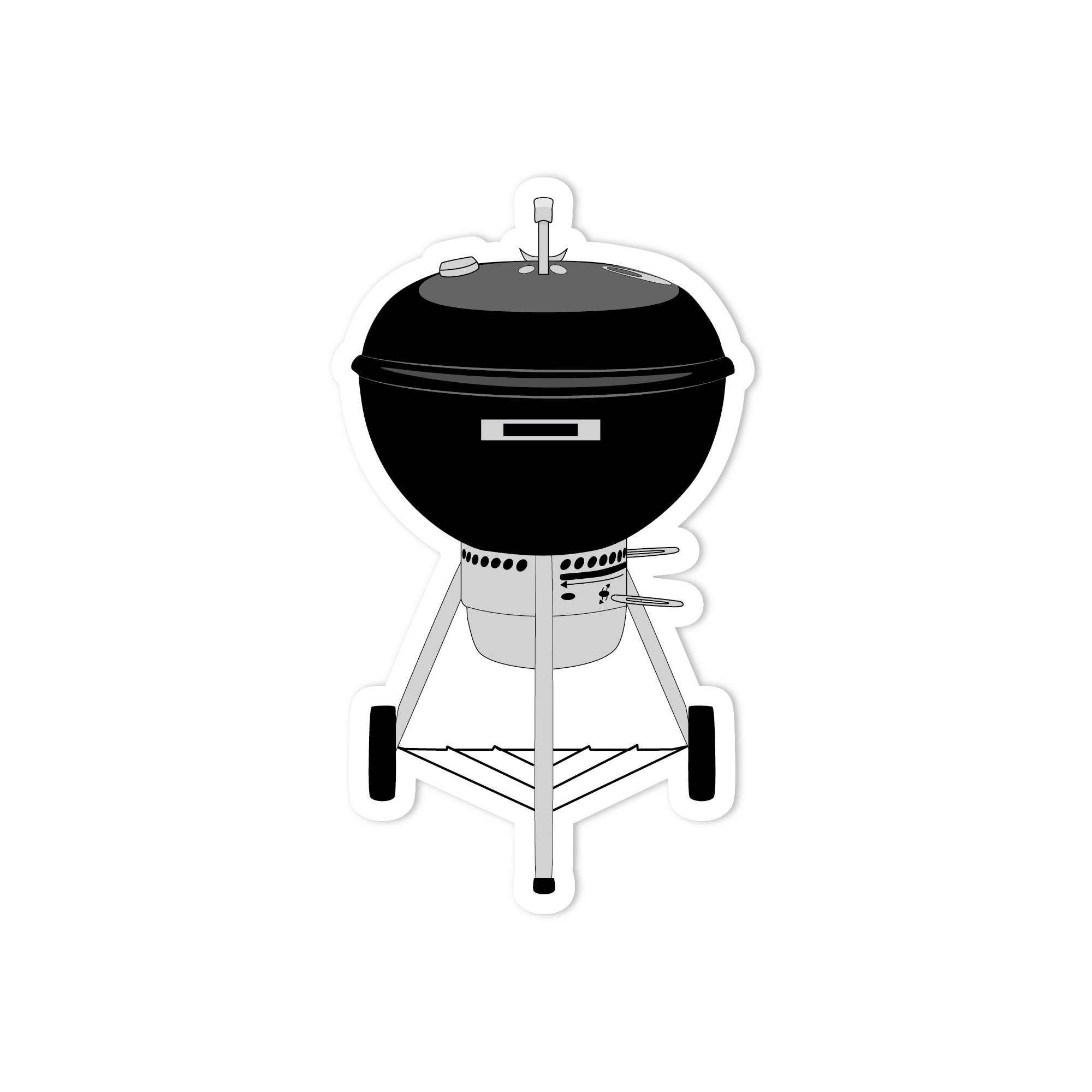 Grill Sticker