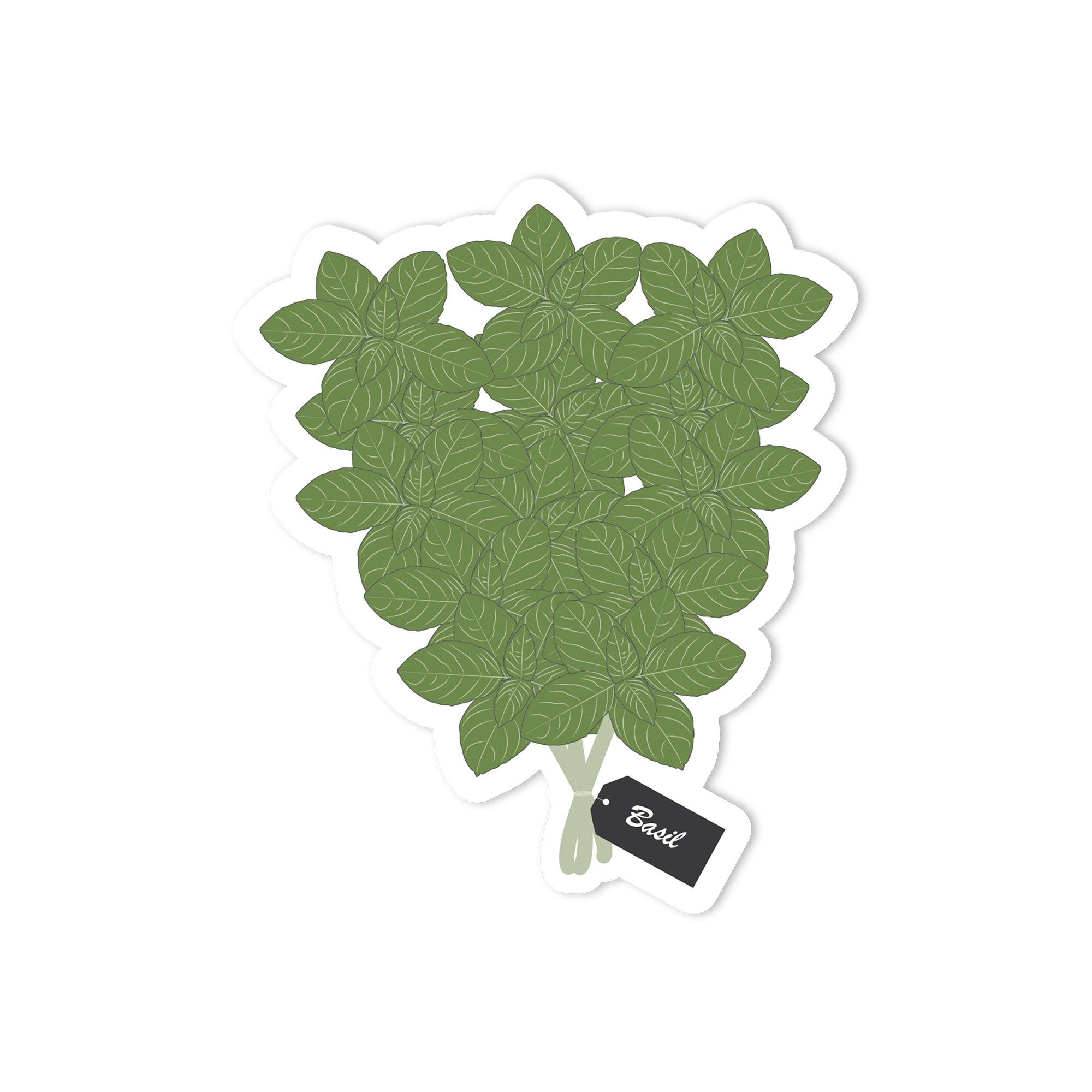 Basil Sticker