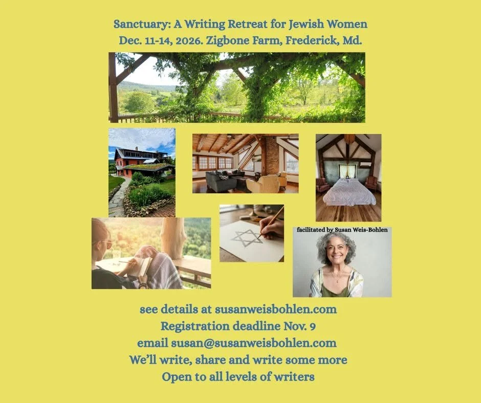 Creativity, Community and Sanctuary: A Retreat for Jewish Women Writers