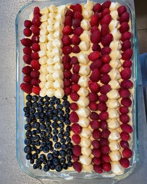 Flag Cake