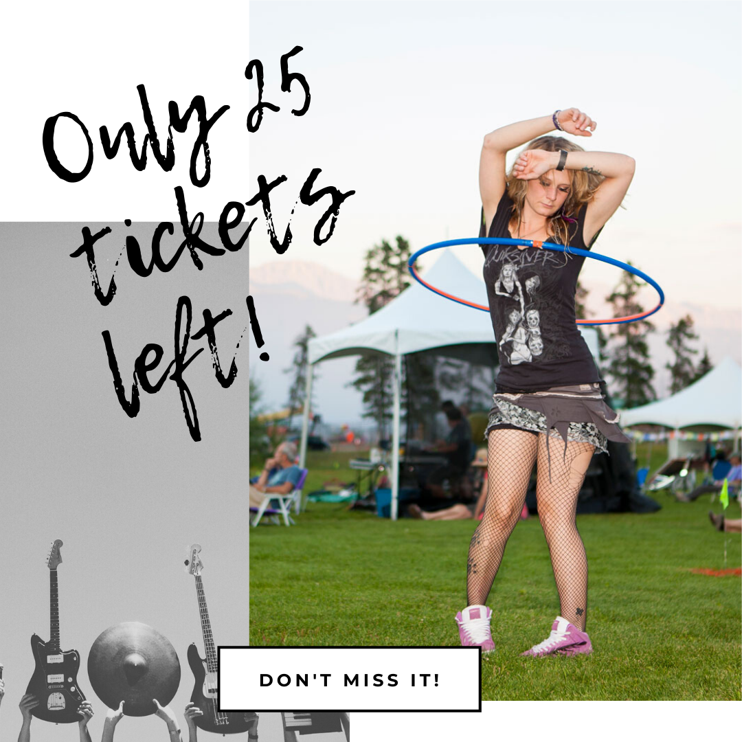 ONLY 25 TICKETS LEFT!