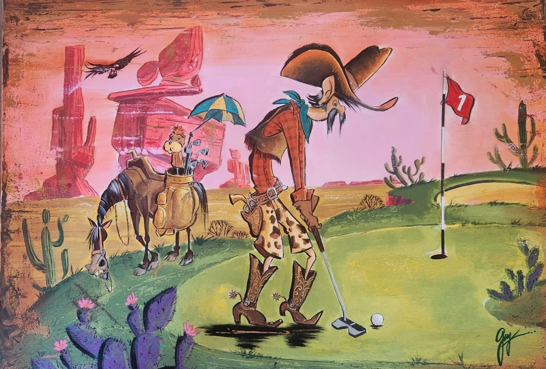 The Lone Golfer
