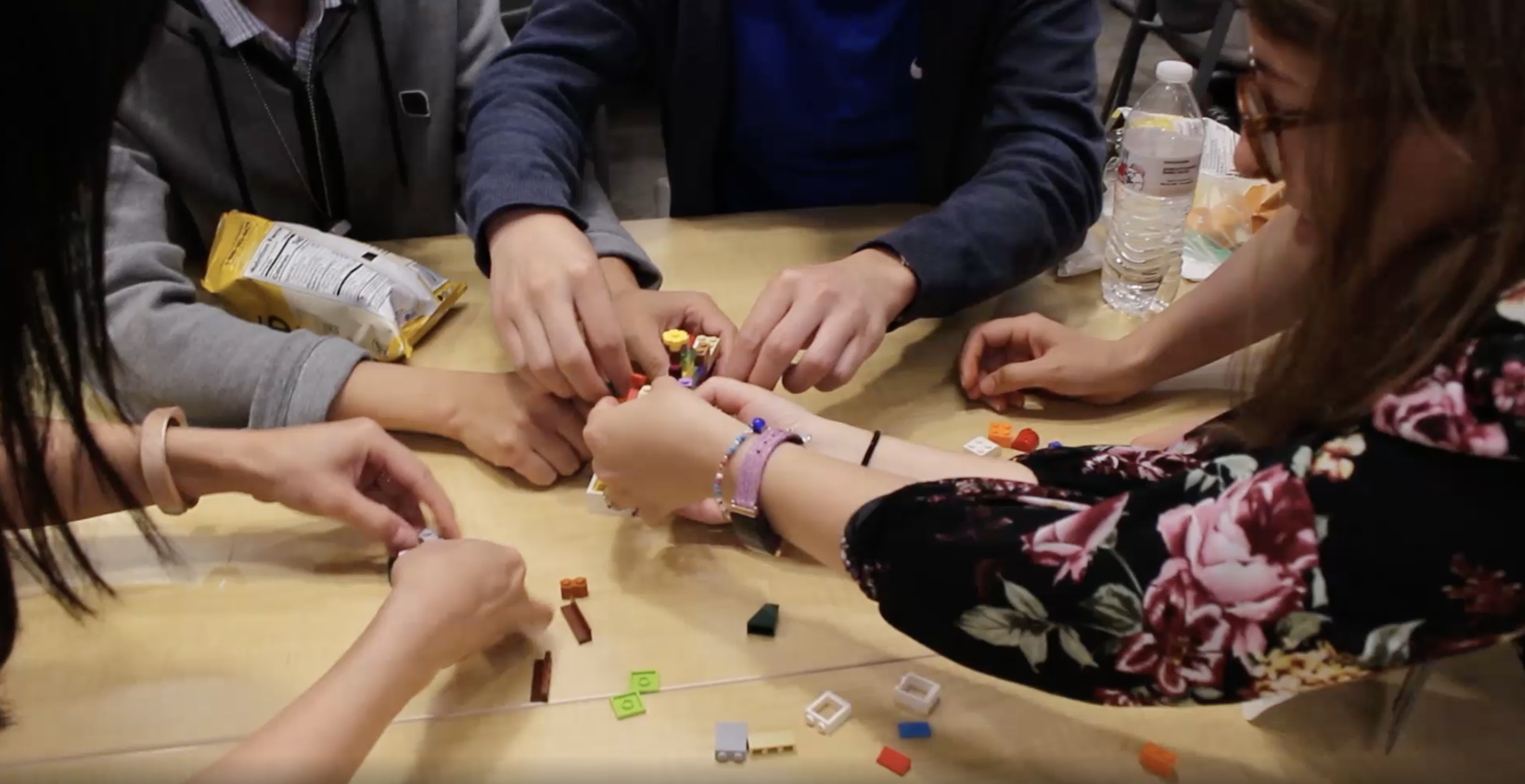  Click the image to watch this video teaser from the  Team Science Activity with Legos during the Presentation to K Club, 8/1/2019 