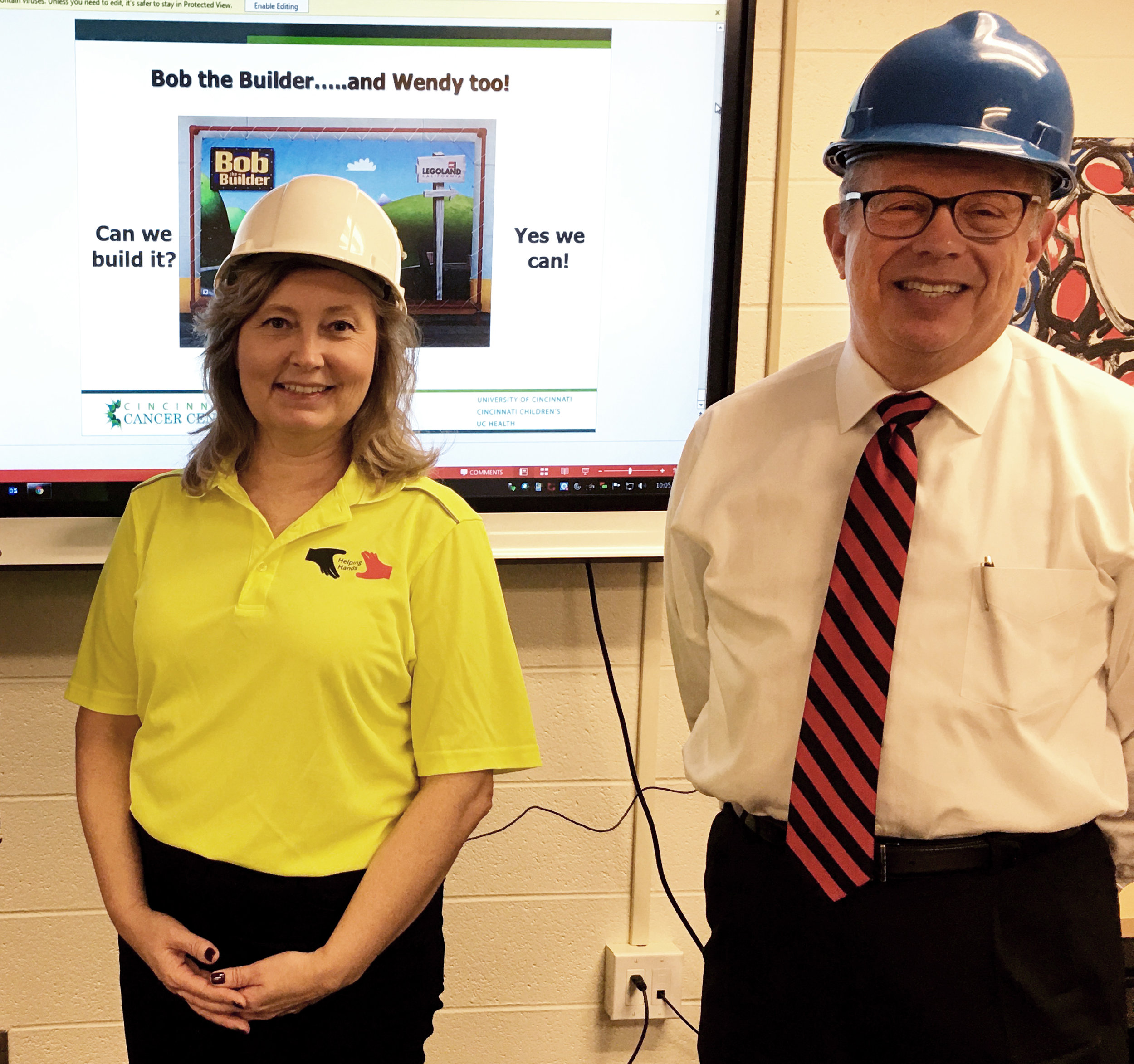  Presentation by Steve Price and Tammy Mentzel from the Cincinnati Cancer Center to The Collaboration Network, 10/31/2019,  On the Road to NCI Designation  