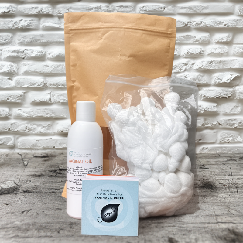 Perineal & Vaginal Oil Kit With 30 Premade Tampons