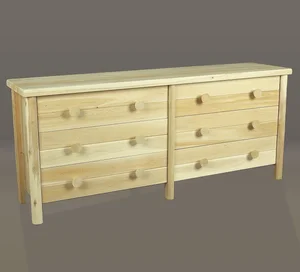 Finnegan Fence Company Cedar 6 Drawer Dresser Finnegan Fence Company Cedar 6 Drawer Dresser
