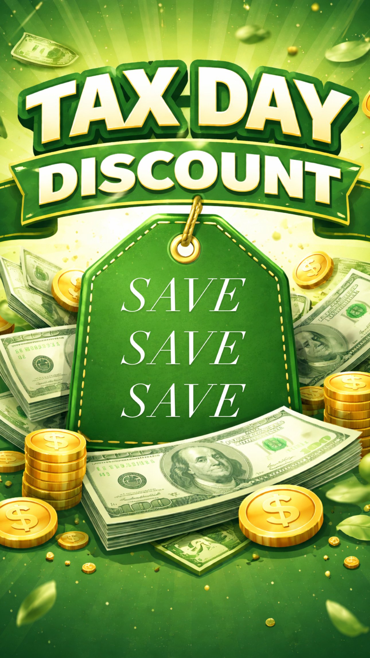 Tax Day Discount!
