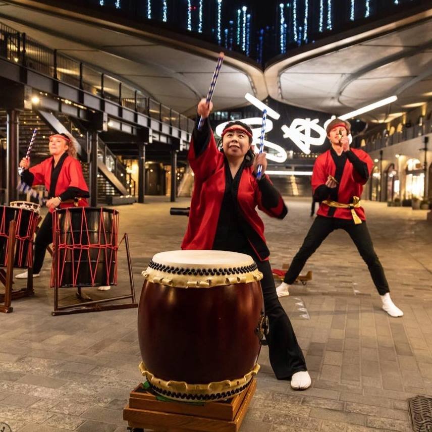 Japanese Taiko Drumming