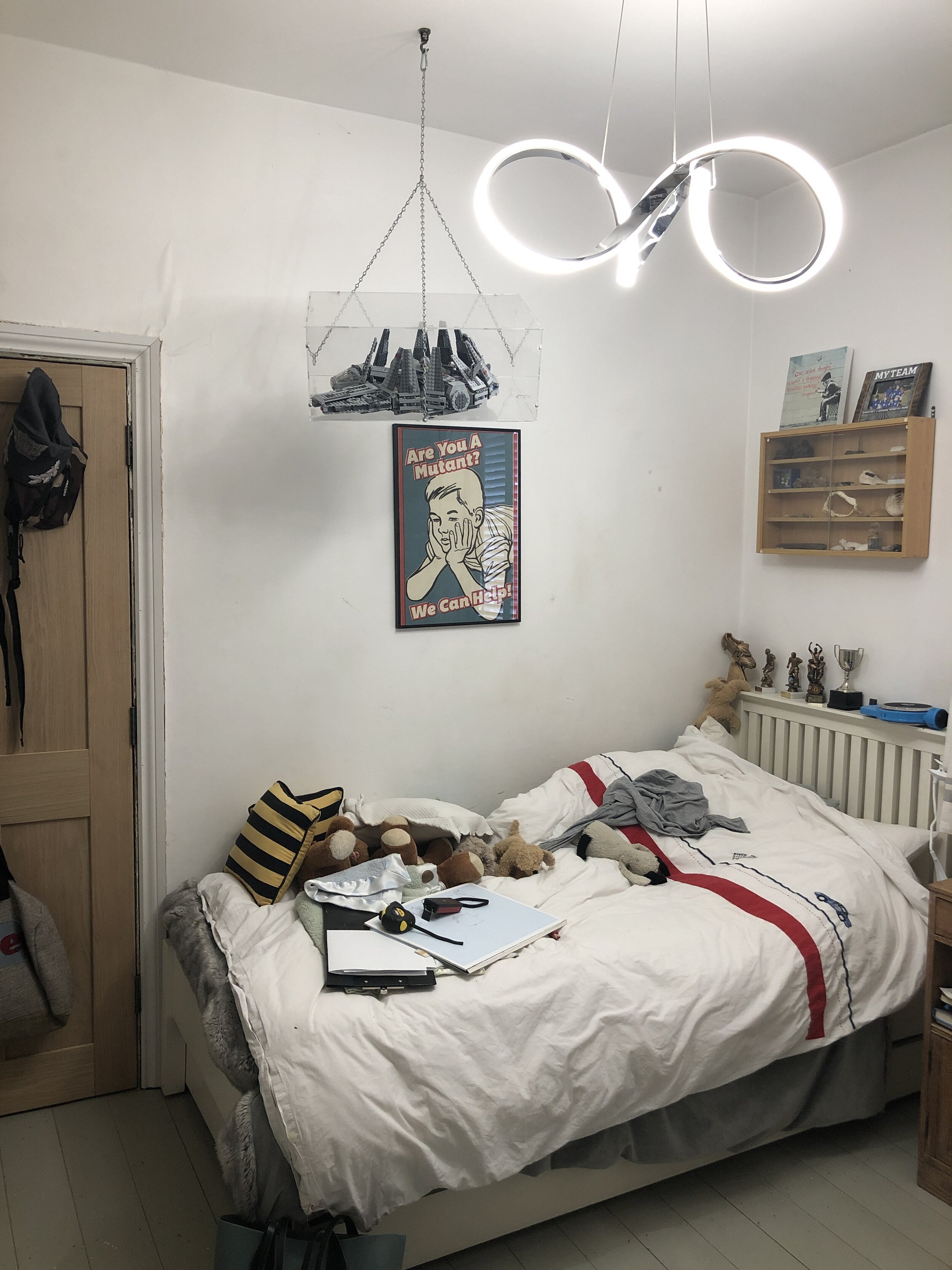 Bed 1 Before