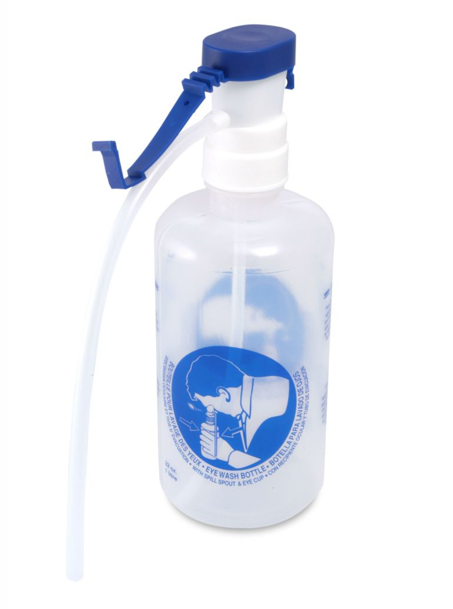 1 L eye wash bottle (empty)