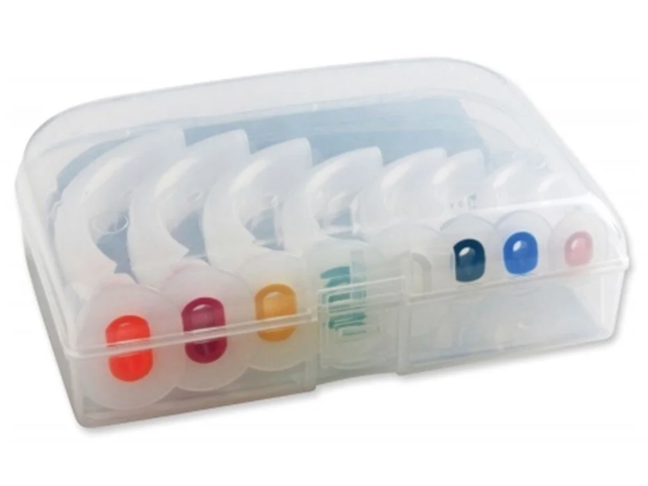 Guedel airway kit (40 mm - 110 mm) 8/set