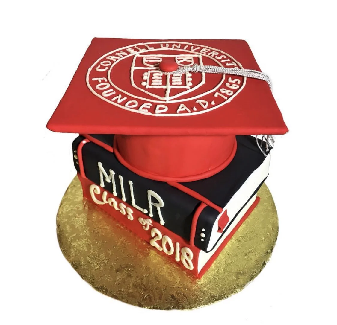Cornell University Graduation Cake