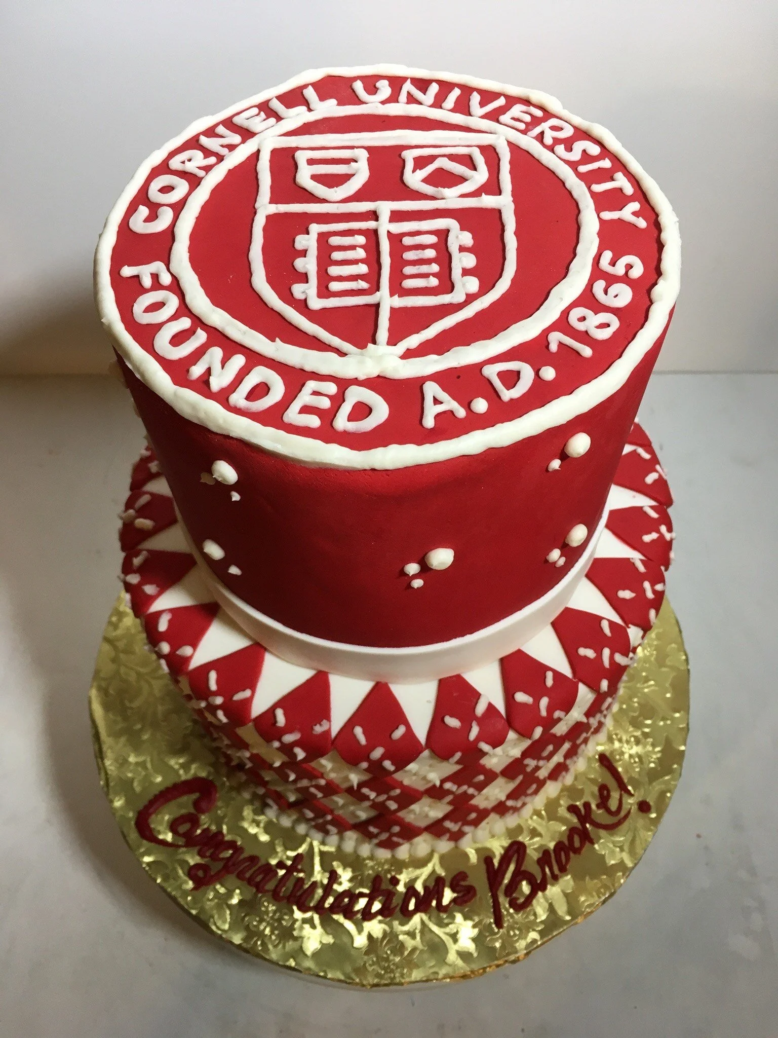 Argyle Cornell Cake 