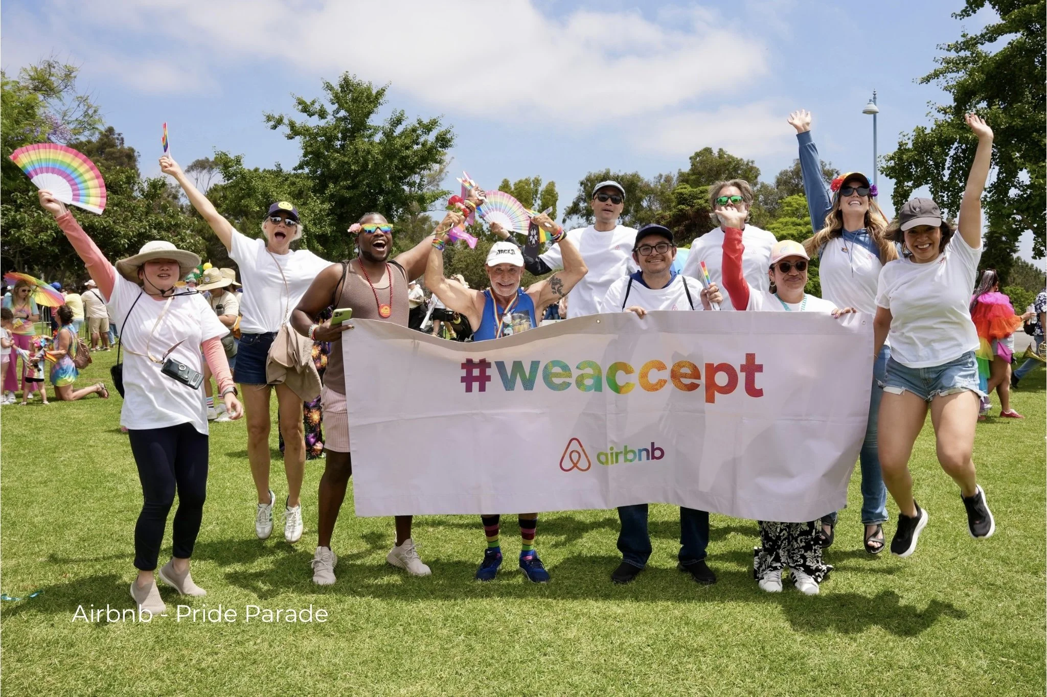 Airbnb Pride Parade Participation