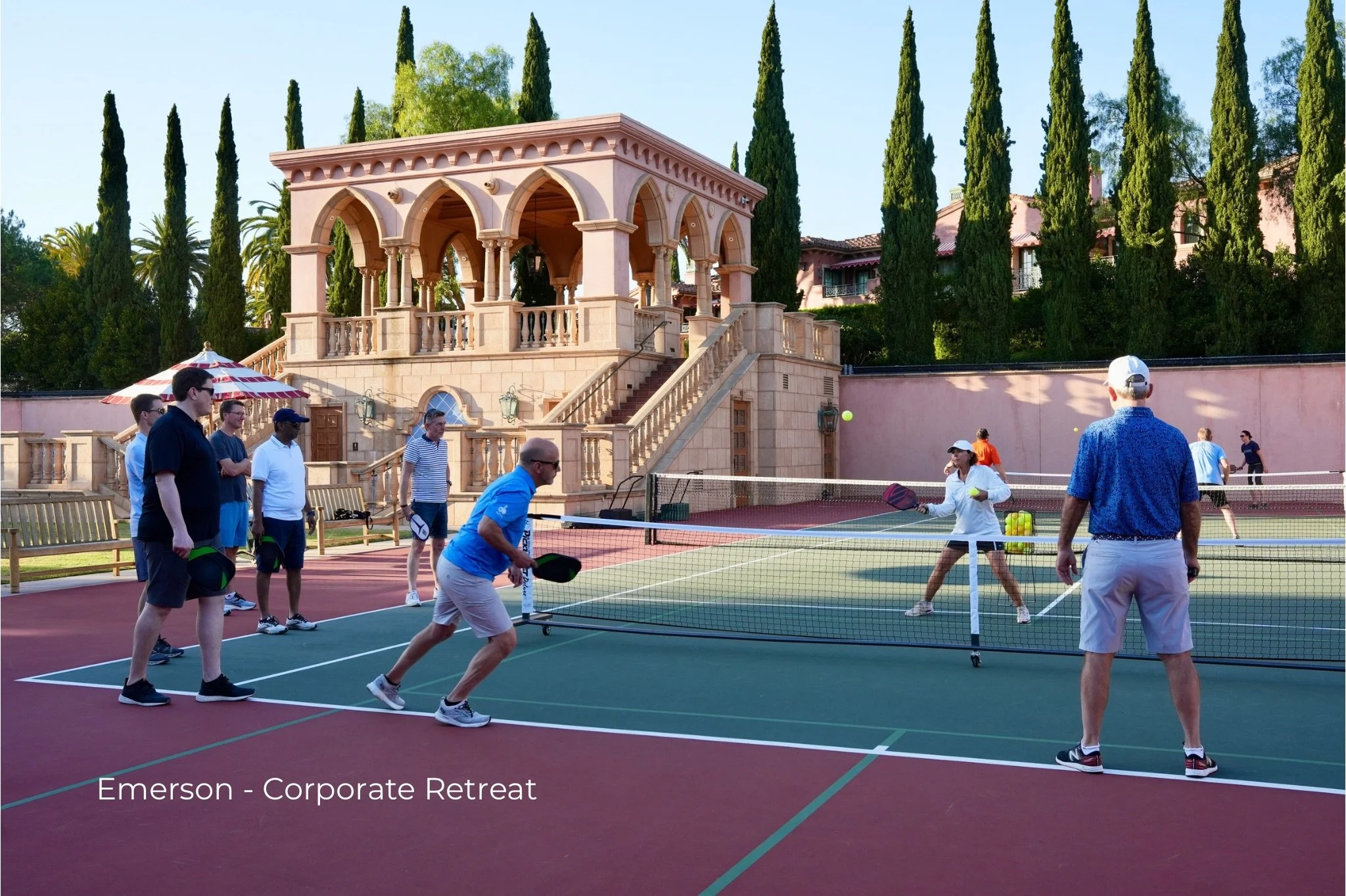 Emerson Corporate Retreat Pickleball
