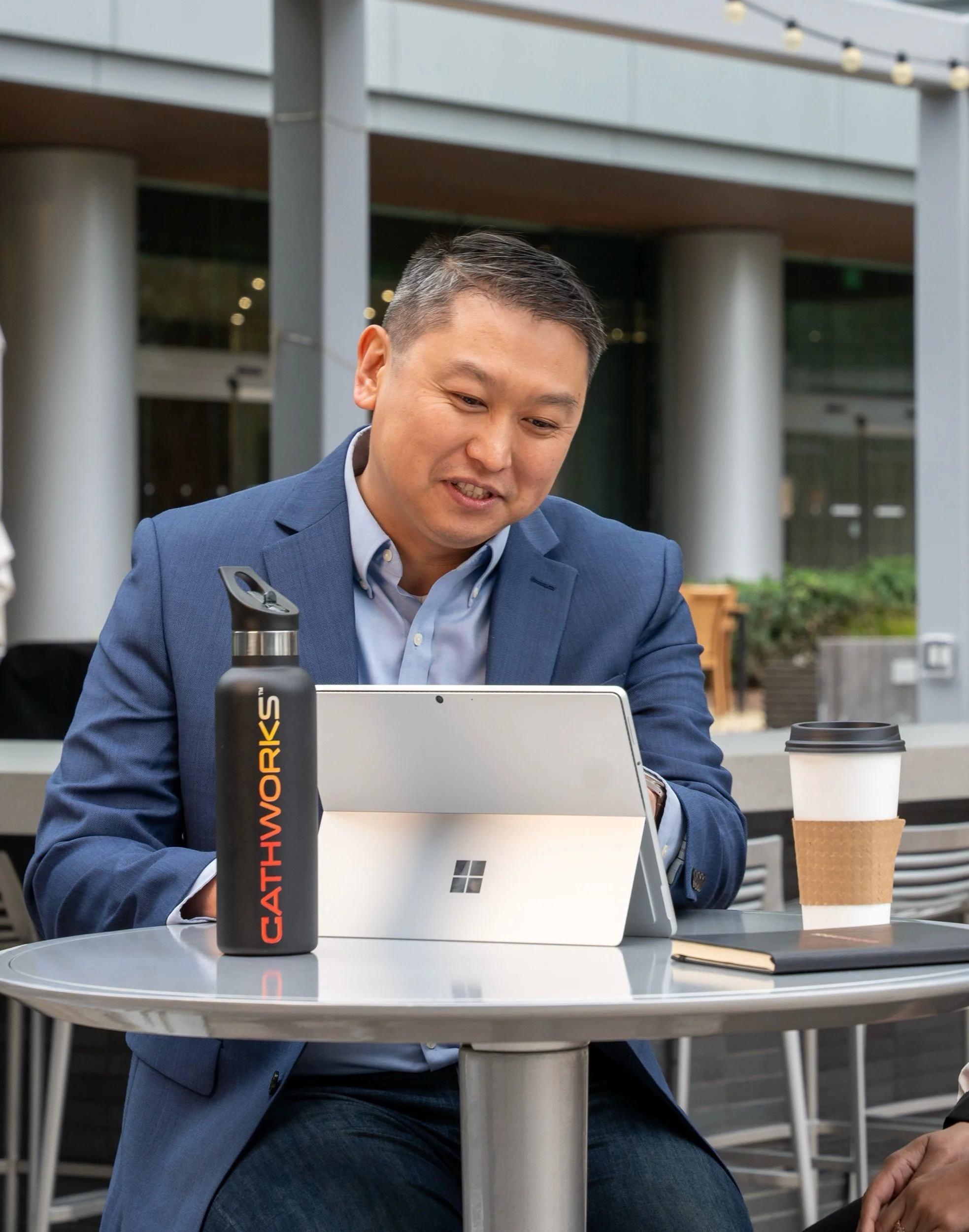 Corporate Lifestyle Collaboration Meeting Outdoors 