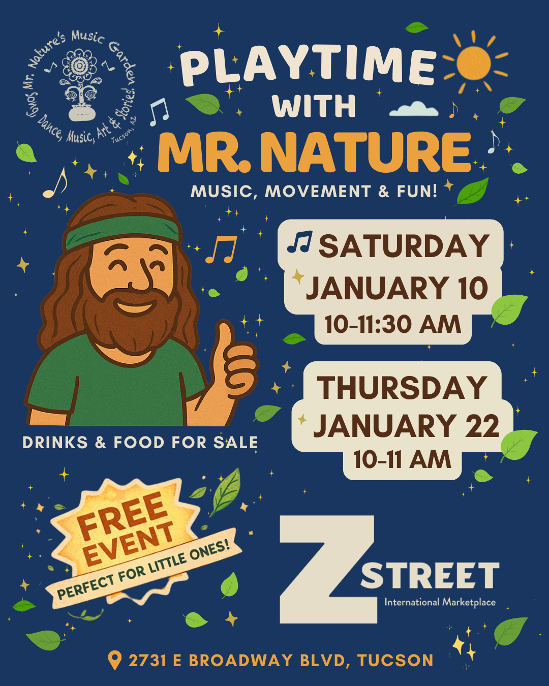 Z-Street Jams (Rescheduled ☃️)