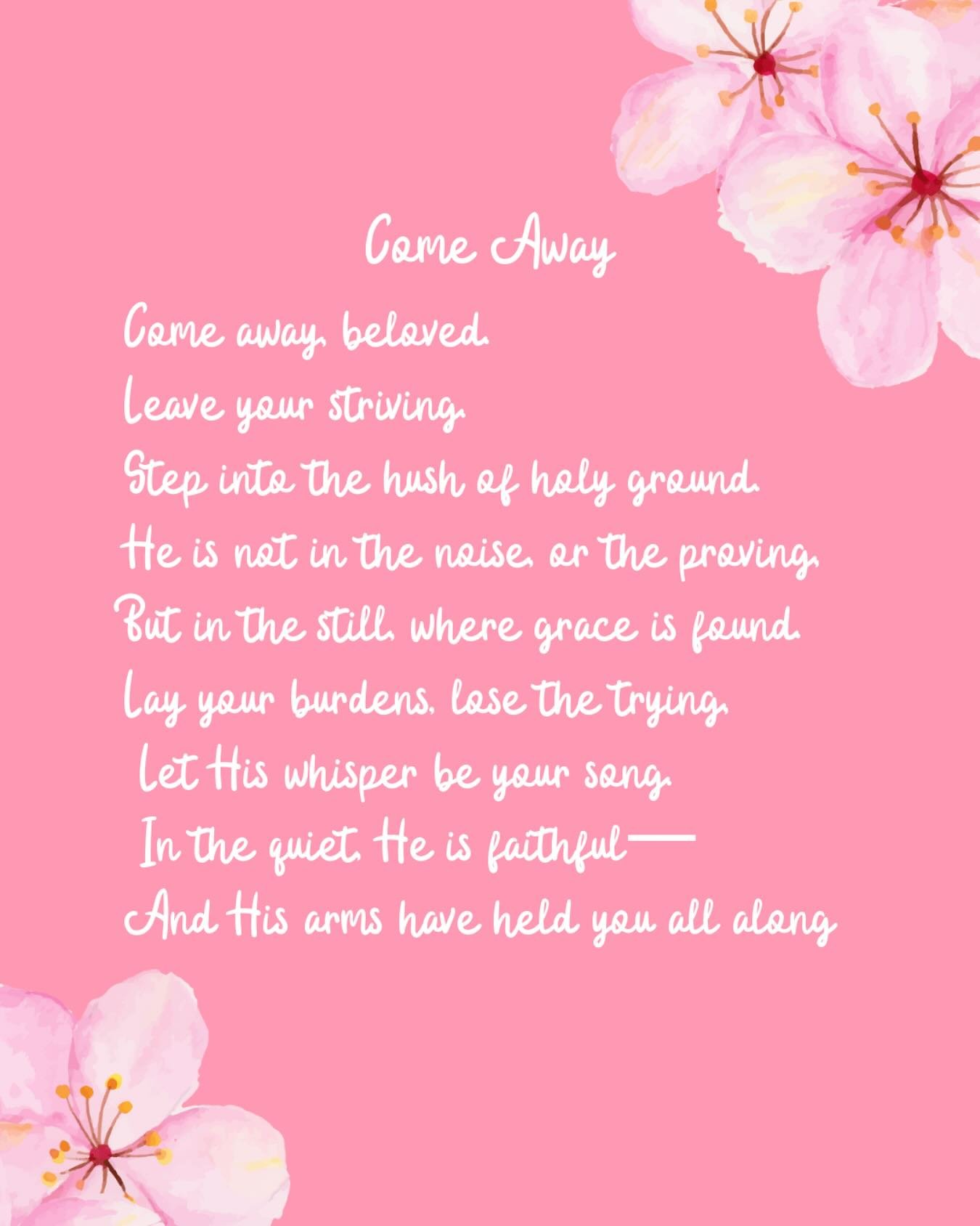 Step out of the noise. Lay down the striving. 💕 Let His whisper lead you to the quiet place where grace abounds and His faithful arms hold you still.
We invite you to come away at Heart to Heart, a retreat created for women to encounter Jesus in a p
