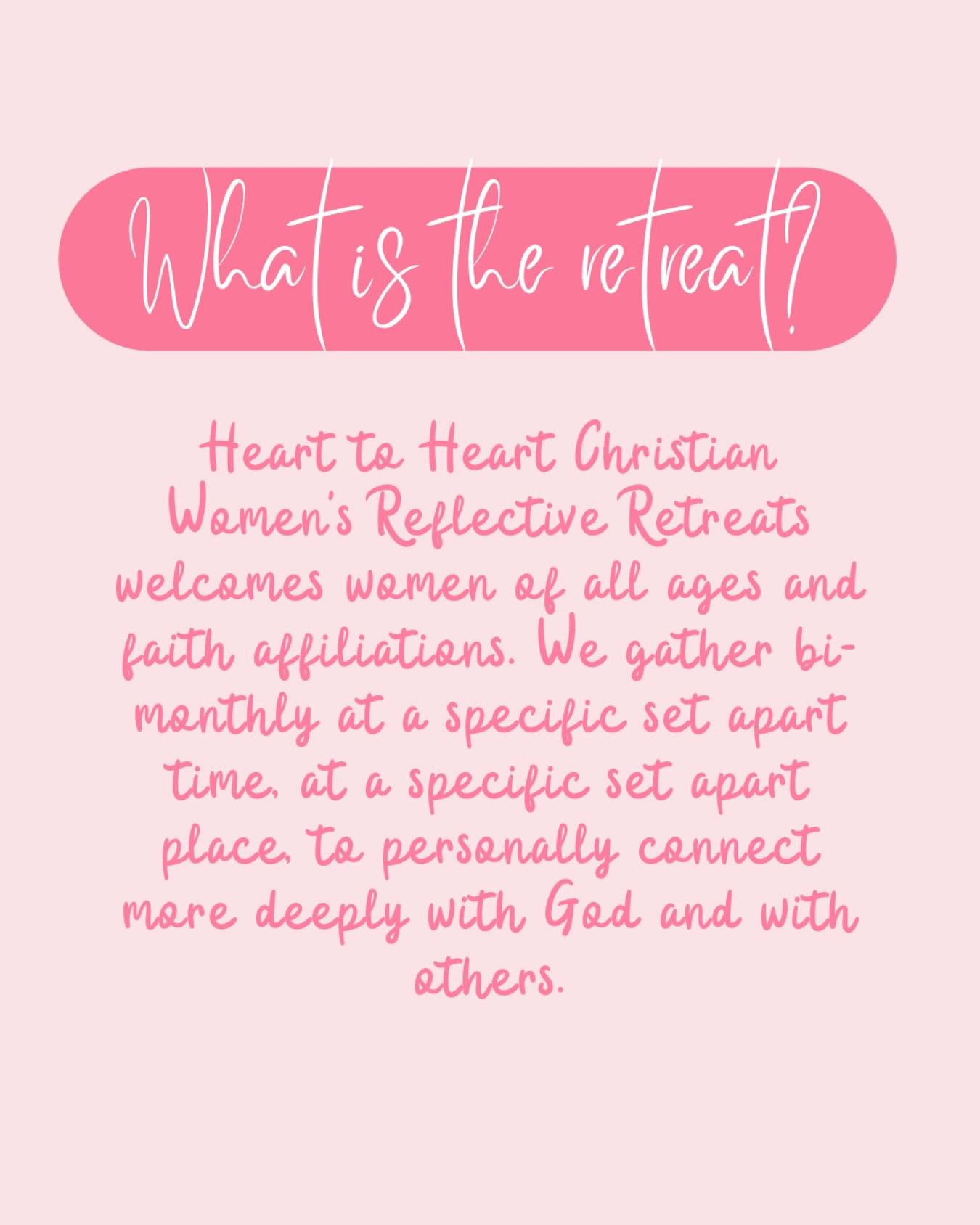 It&rsquo;s a sacred pause in the rhythm of life.
A space for women to draw near to God,
to rest, reflect, and be renewed.

Whether you&rsquo;re weary, searching, or simply longing for more&mdash;
there&rsquo;s a seat for you here.

💕Join us for our 