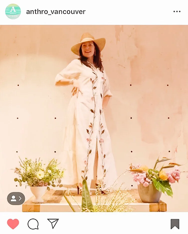 Anthropologie Vancouver Park Royal Fashion Show by Thistle Botanicals