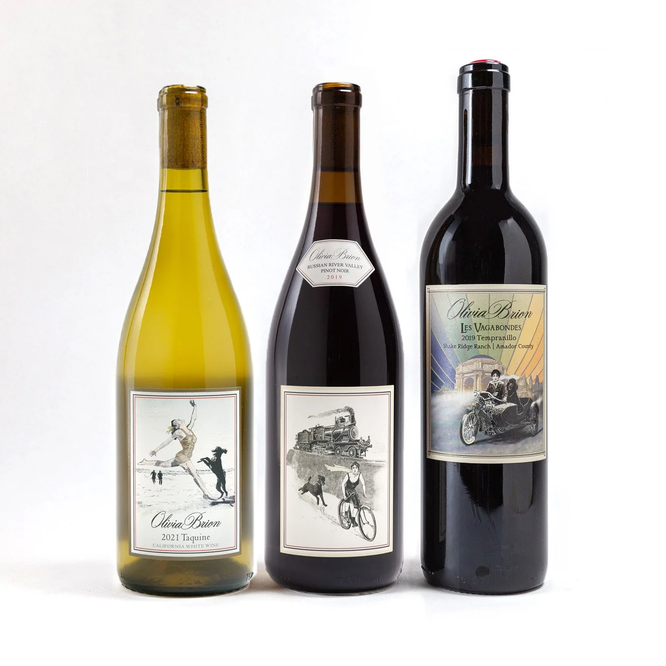 3-Pack Olivia Brion Gift + Virtual Tasting Experience