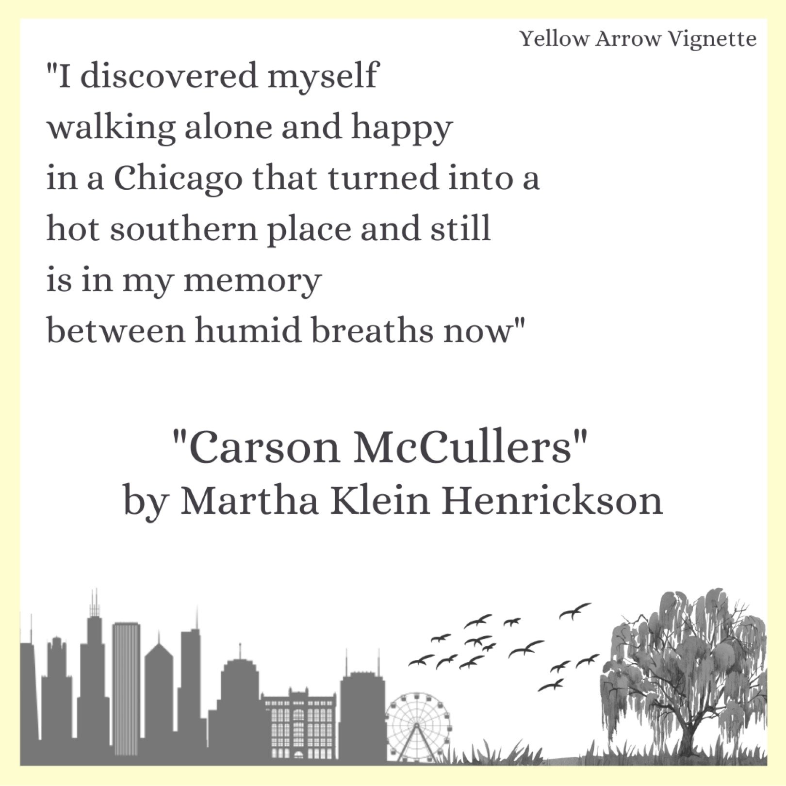 Martha Klein Henrickson | Carson McCullers