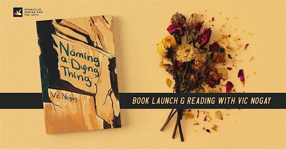 Book Launch & Reading with Vic Nogay