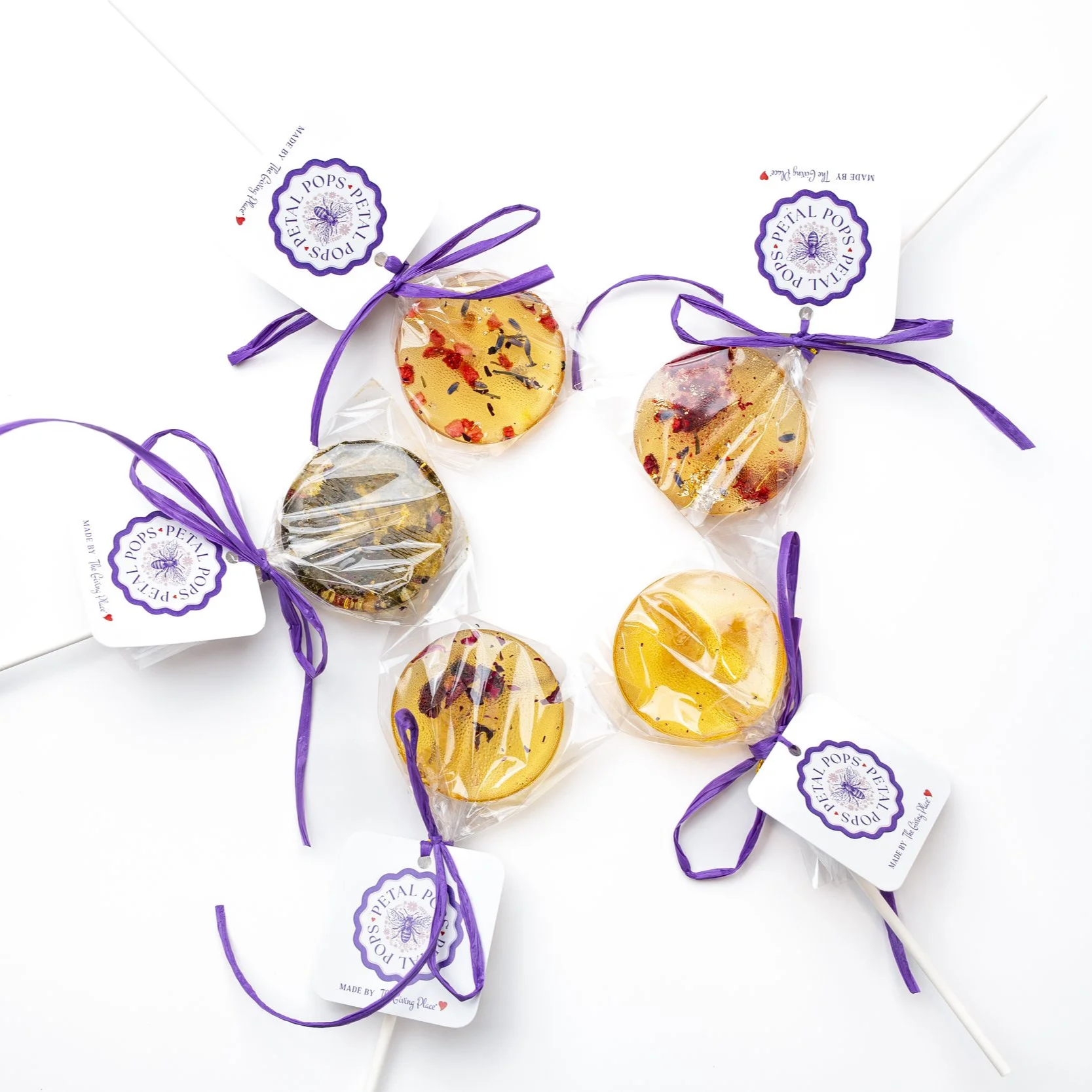 Petal Pops - Natural Lollipops