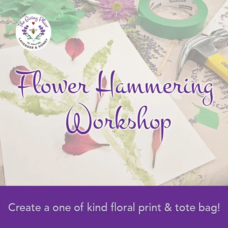 Flower Hammering Workshop @ Vince's