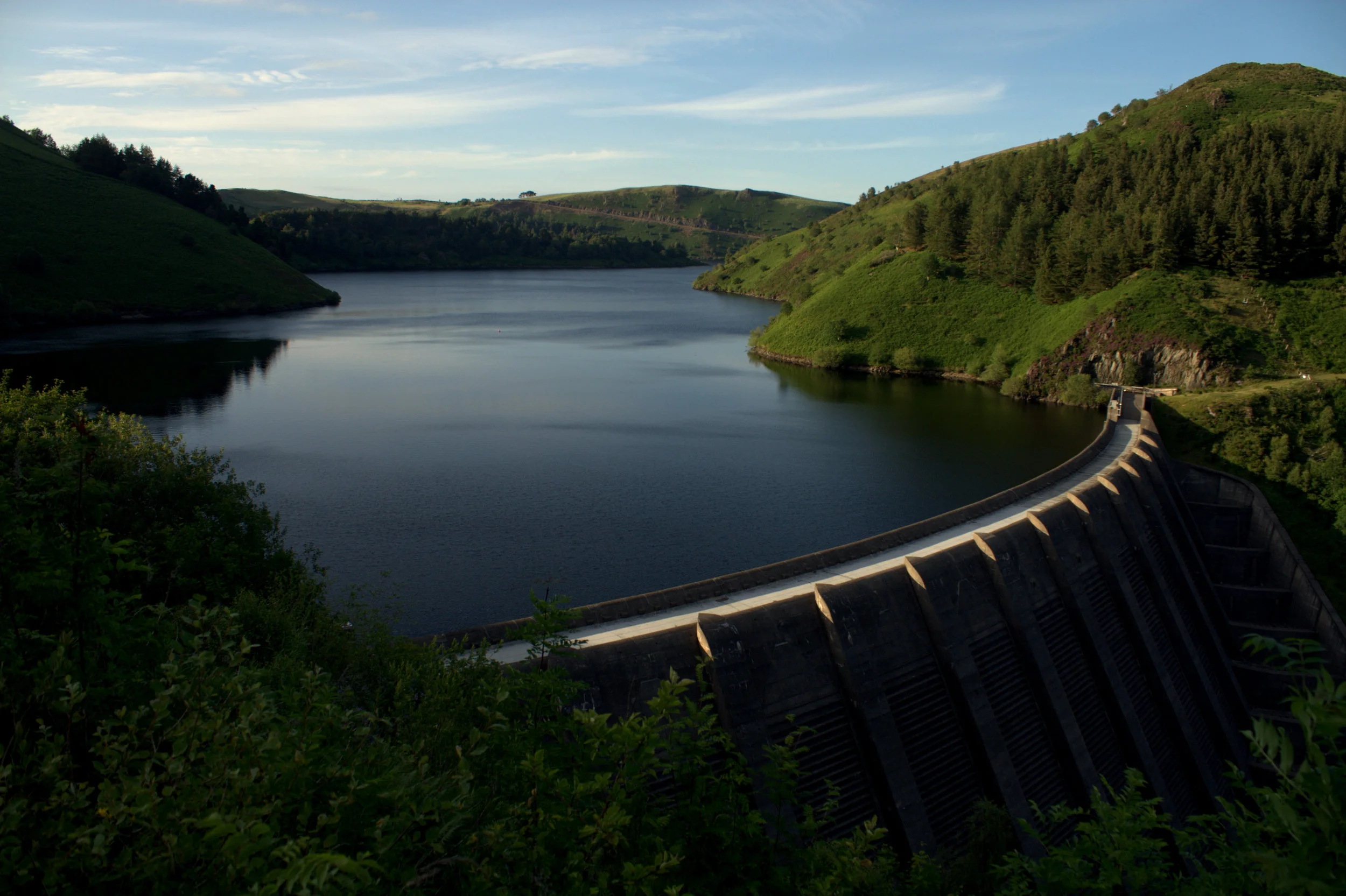 Clwedog Reservoir (about 4 miles)