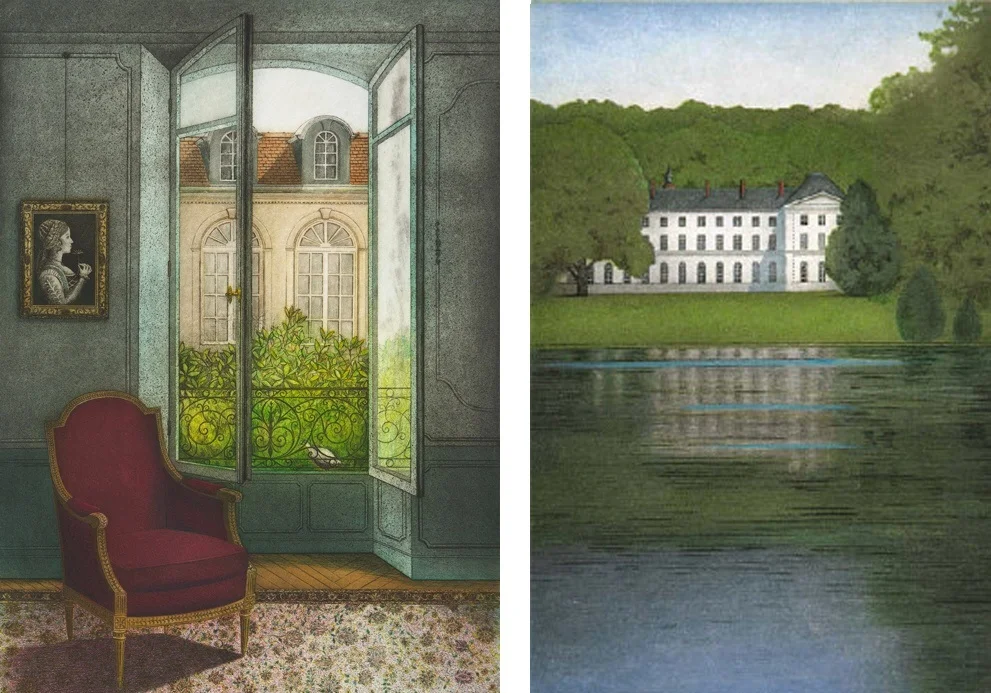 Color Aquatint-Etchings by Lynn Shaler