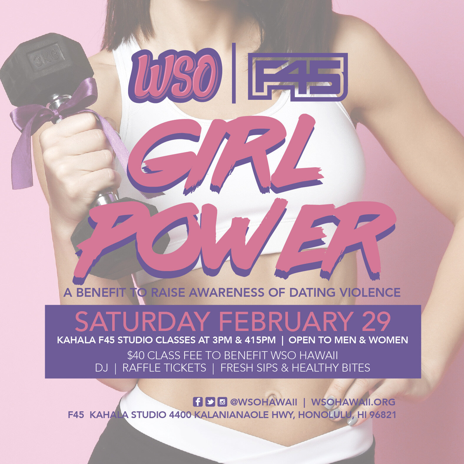 WSO Hawaii x F45 Collaboration