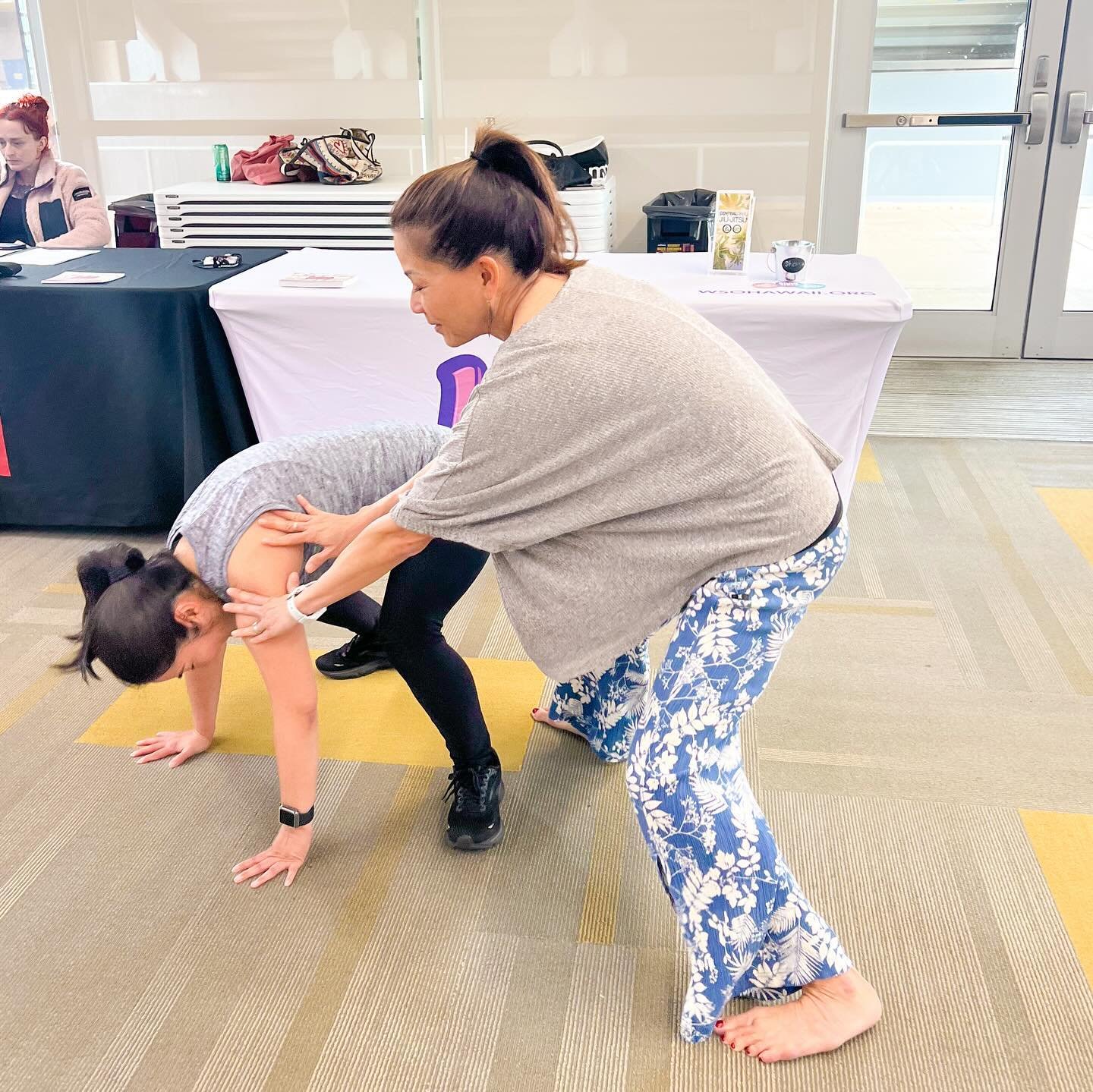 🌟 In honor of Sexual Assault Awareness Month, WSO organized a free self-defense class at Leeward Community College. Empowering women and ensuring safety is what we're all about. 💪🏽 Stay tuned for more events like this! 

#Empowerment #SafetyFirst 