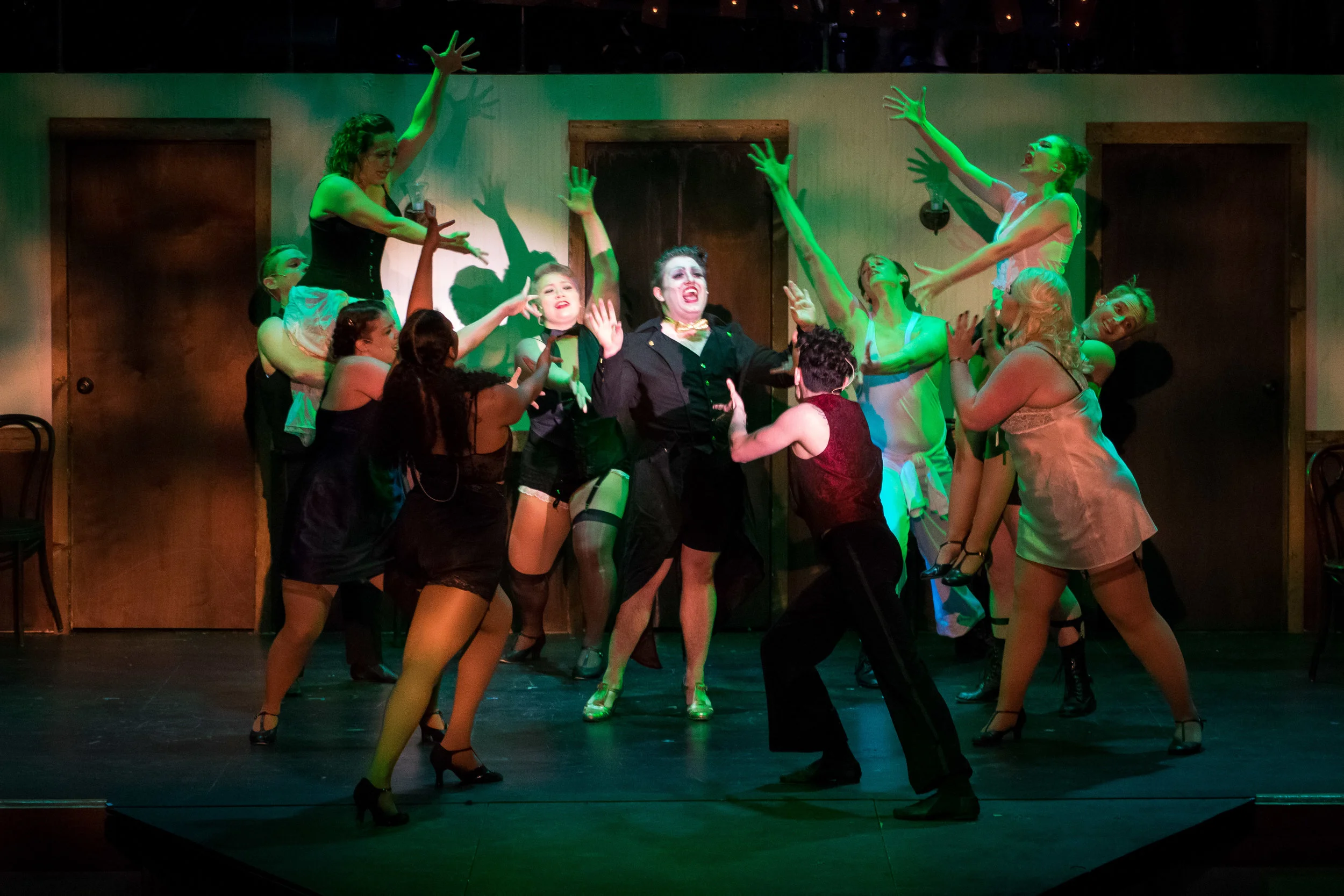 The Kit Kat Dancers of Cabaret