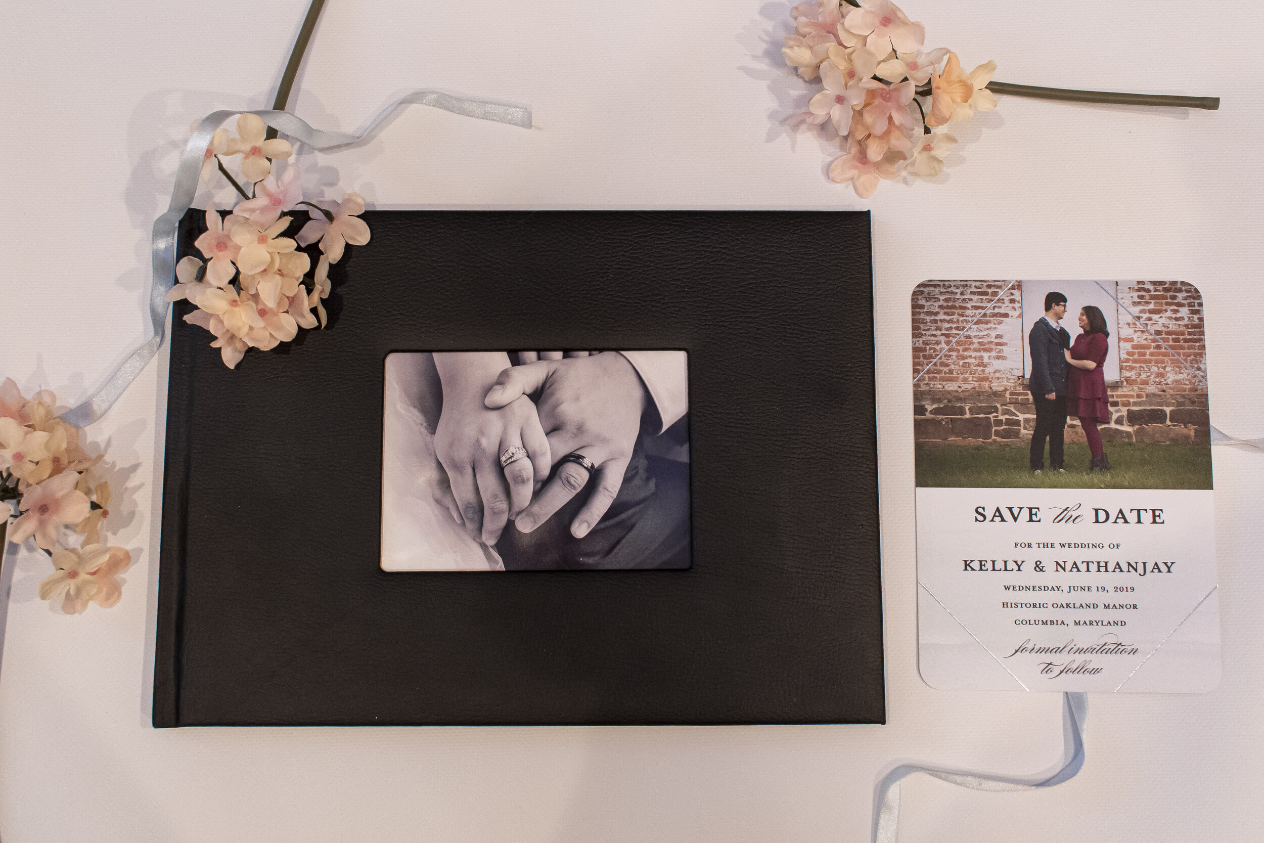 Level 1 Album and Sample Save-the-Date Card