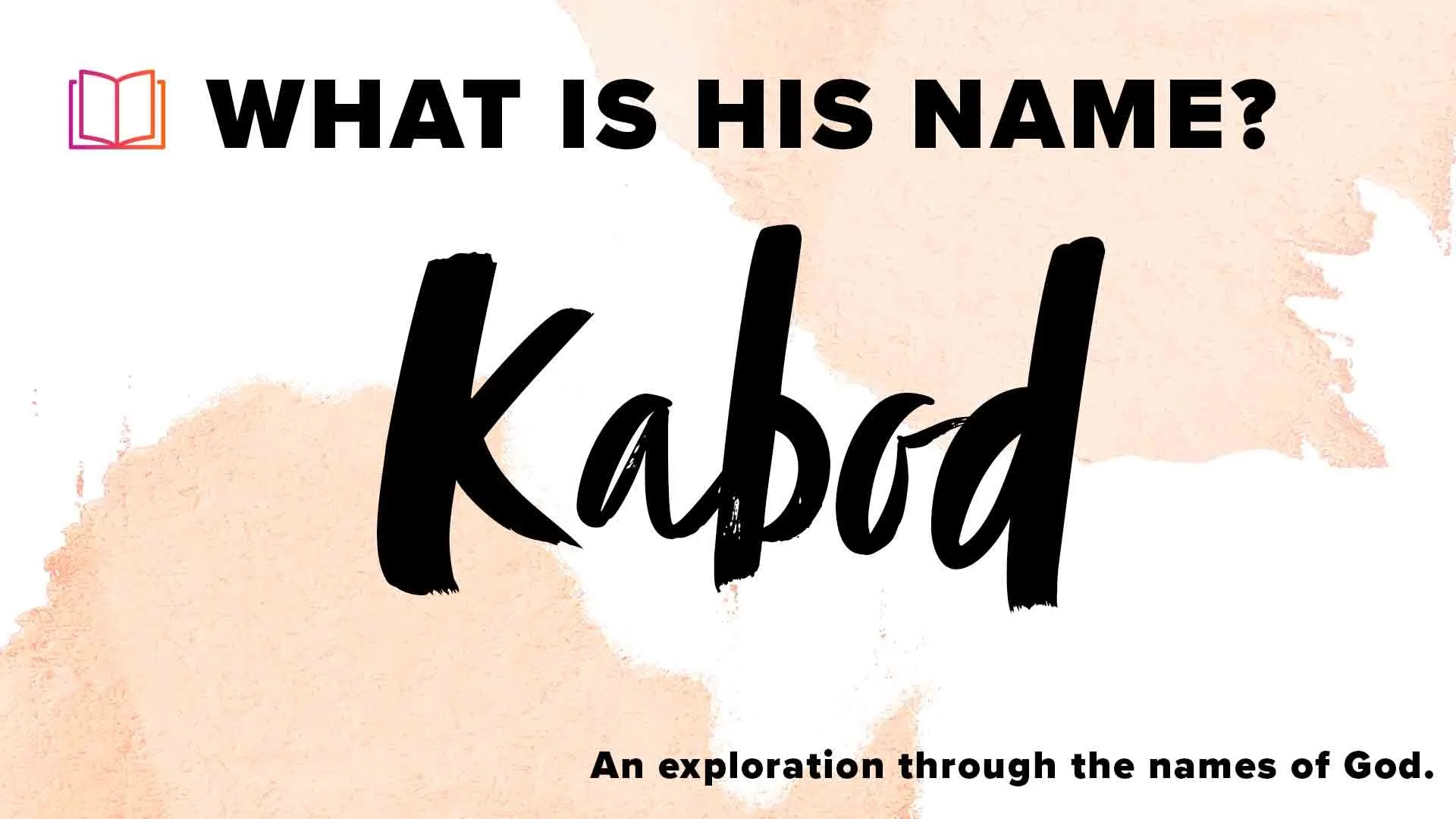 HOPE ON DEMAND His Name Is Kabod Hope On Demand