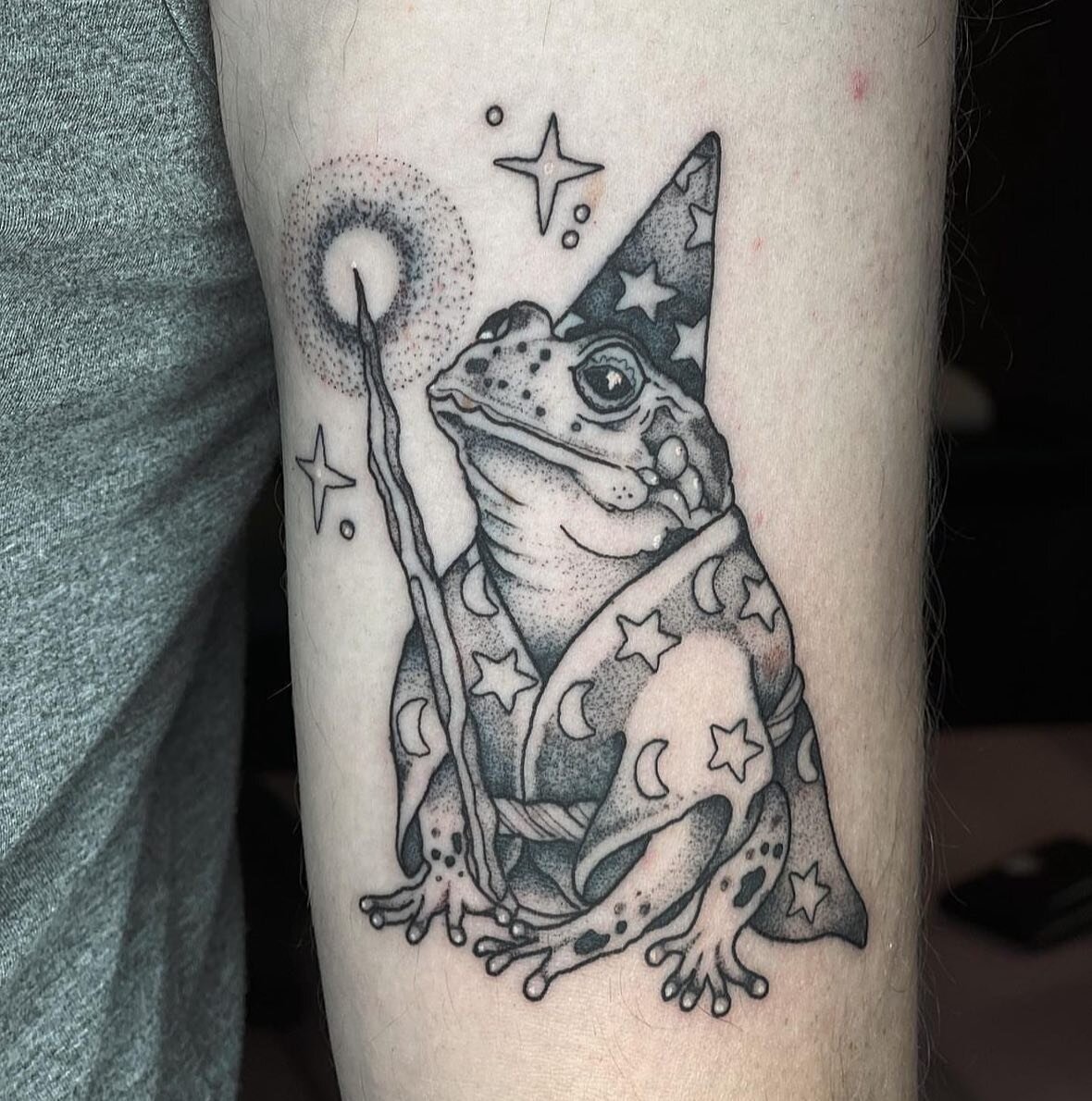 Wizard Frog by MYLA  TattooNOW