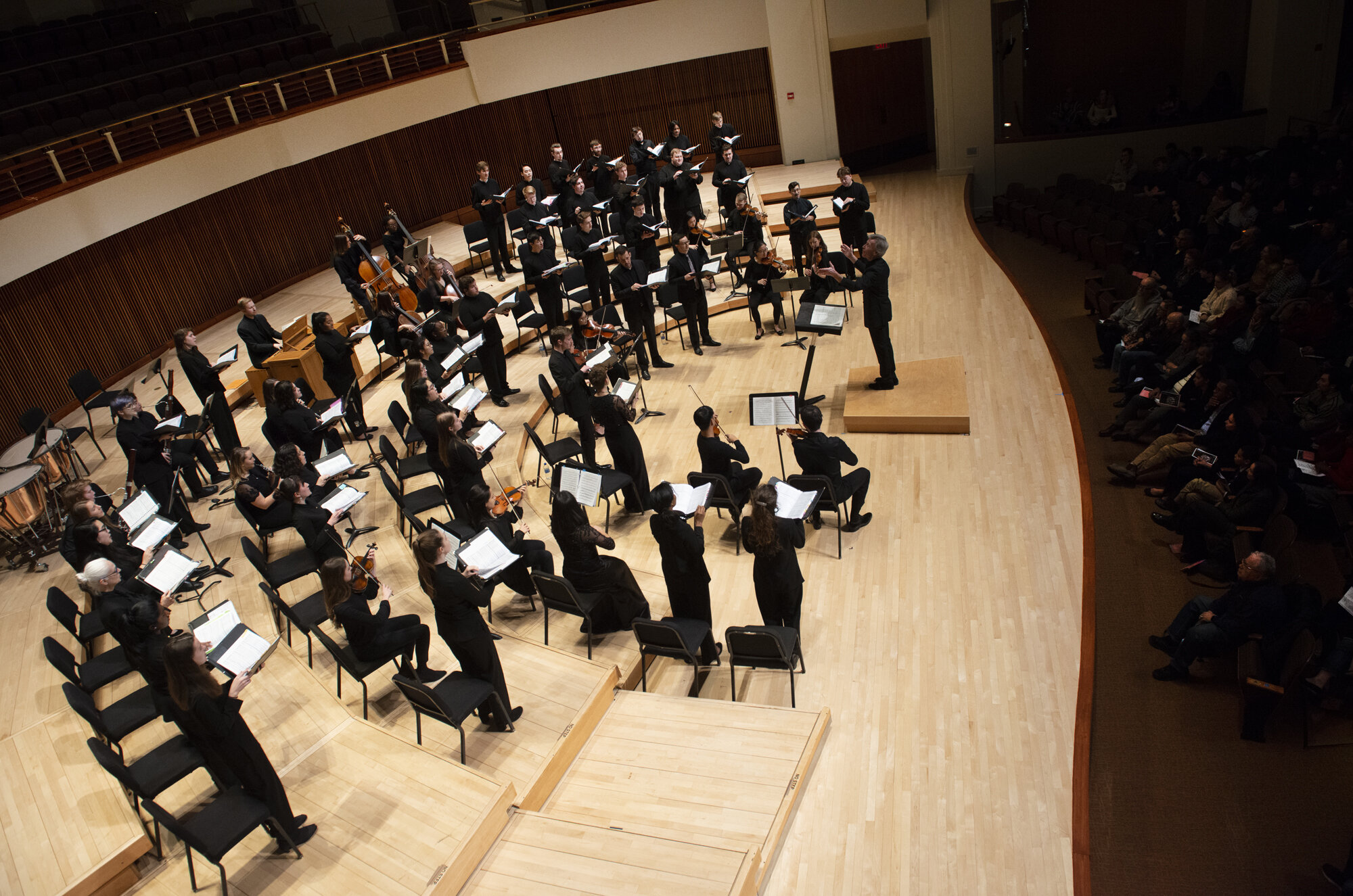  “Handel’s Messiah.” Photo by David Andrews, property of The University of Maryland School of Music, 2019. All Rights Reserved. 